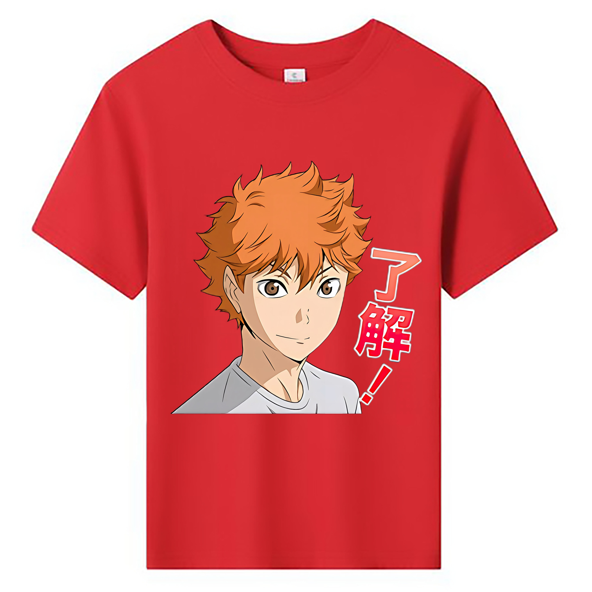（画像用） ハイキュー!! Haikyu!! 綿100％キッズTシャツ（フロントプリント）