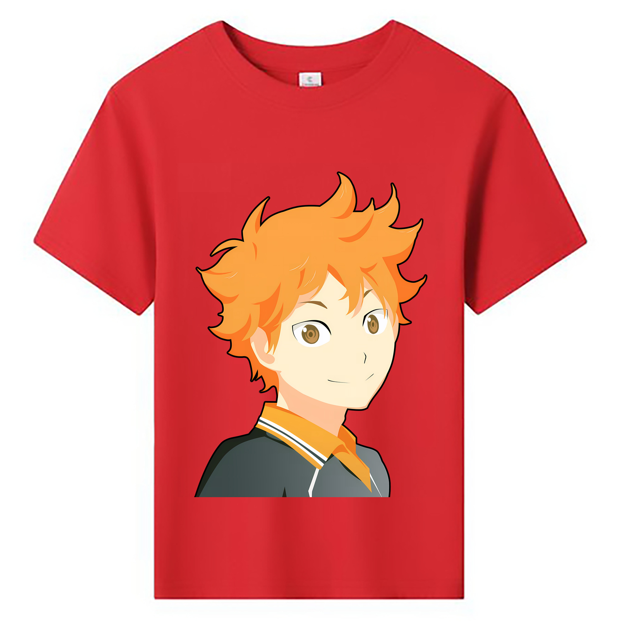（画像用） ハイキュー!! Haikyu!! 綿100％キッズTシャツ（フロントプリント）