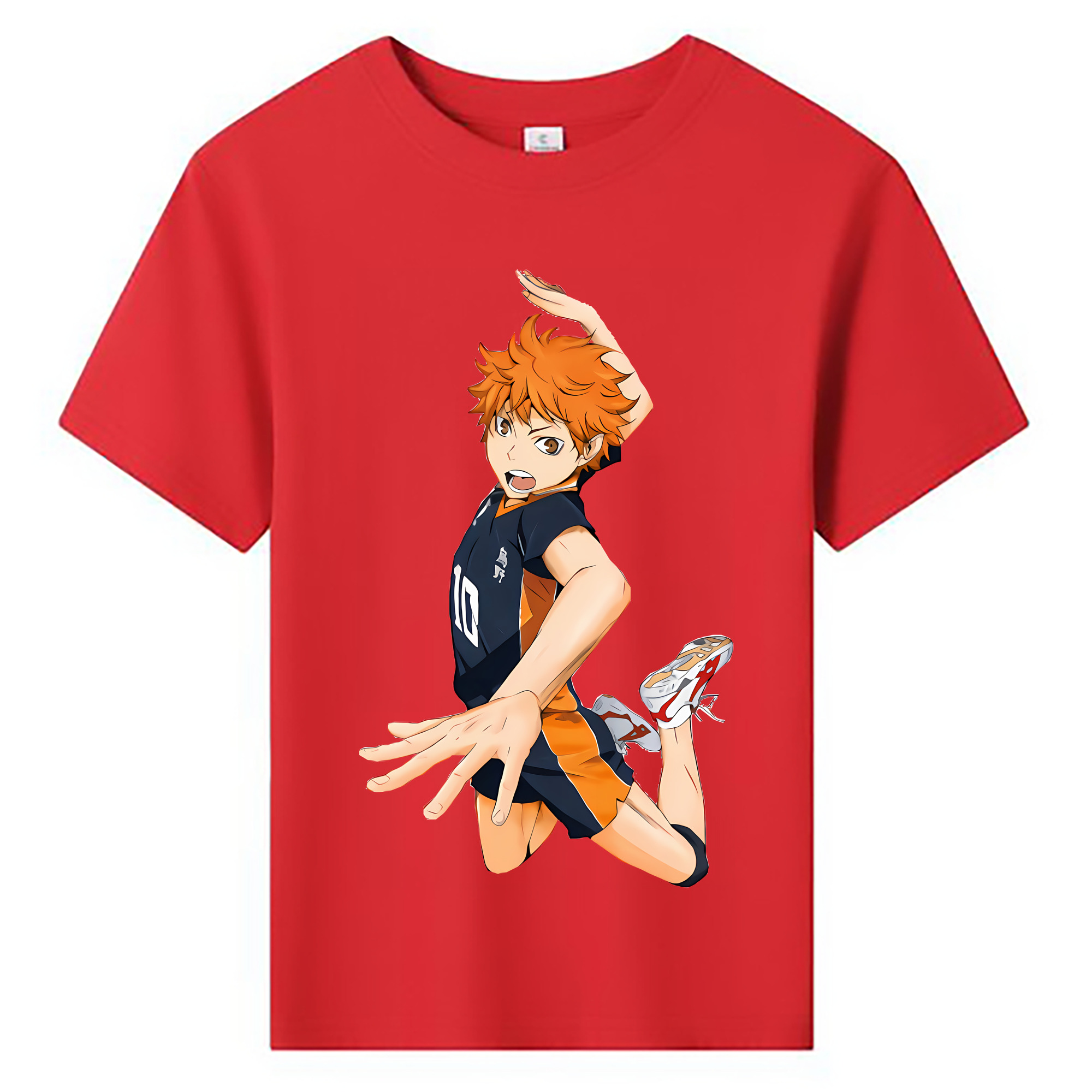 （画像用） ハイキュー!! Haikyu!! 綿100％キッズTシャツ（フロントプリント）