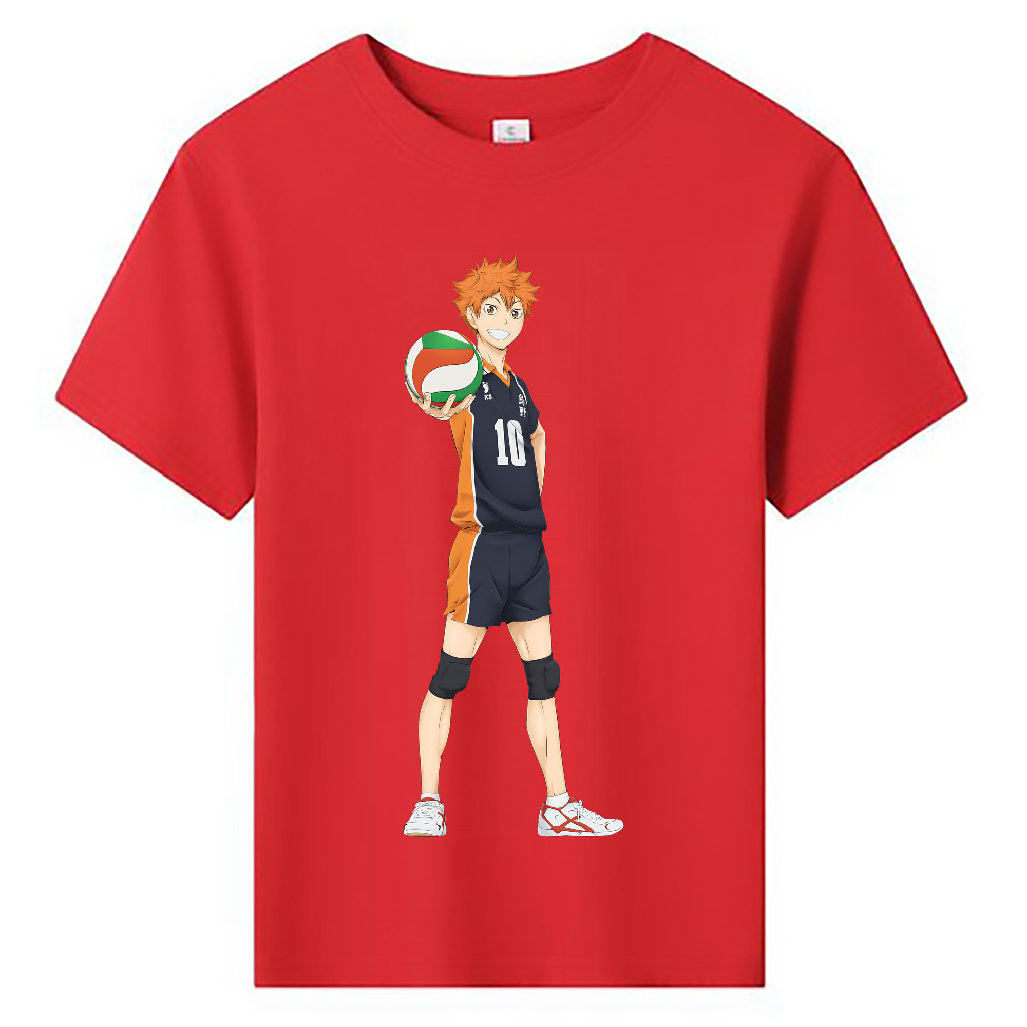 （画像用） ハイキュー!! Haikyu!! 綿100％キッズTシャツ（フロントプリント）