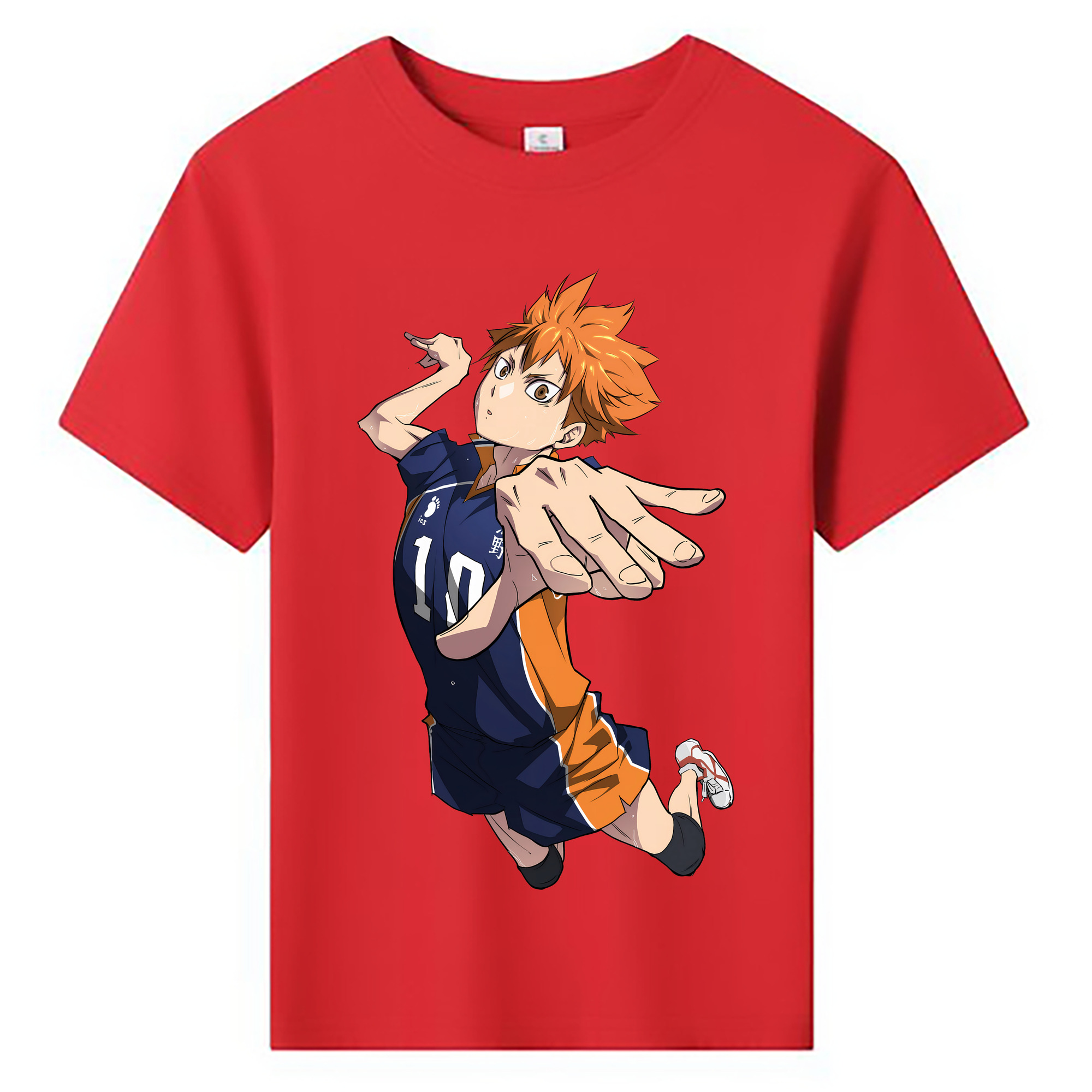 （画像用） ハイキュー!! Haikyu!! 綿100％キッズTシャツ（フロントプリント）