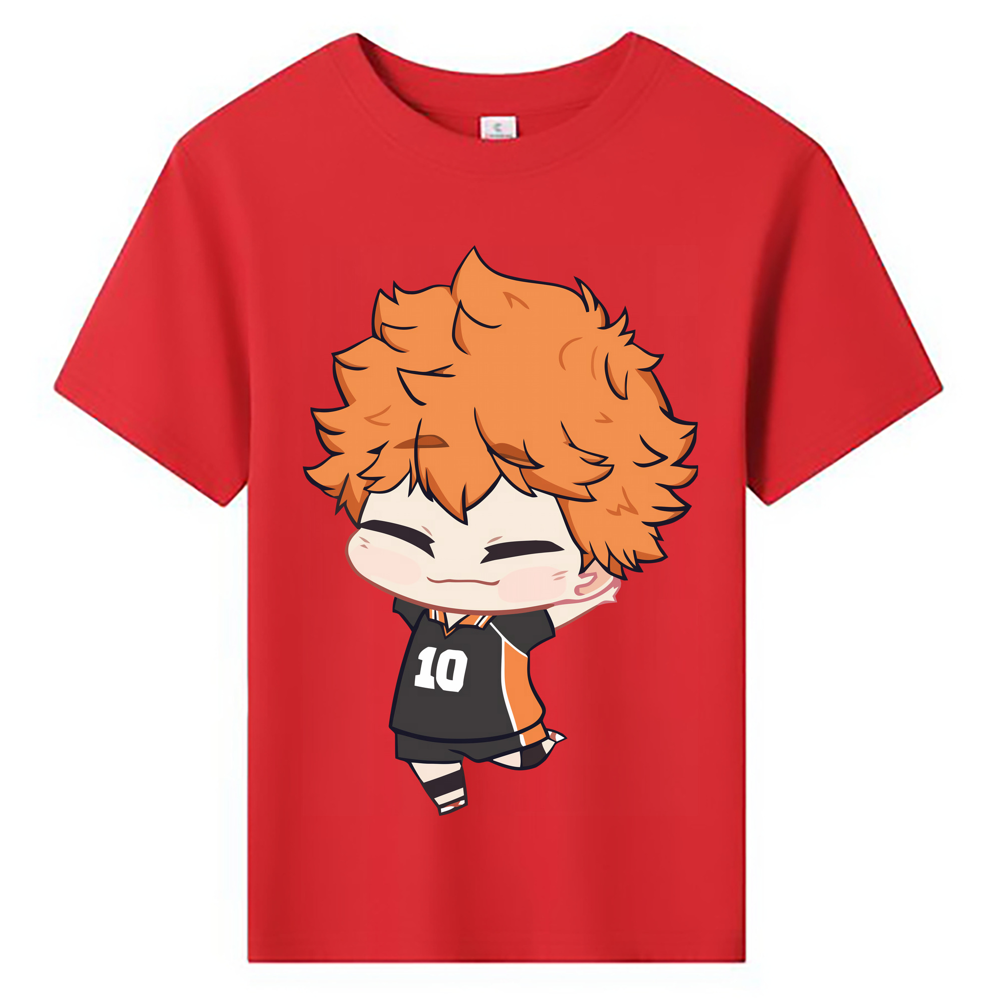（画像用） ハイキュー!! Haikyu!! 綿100％キッズTシャツ（フロントプリント）