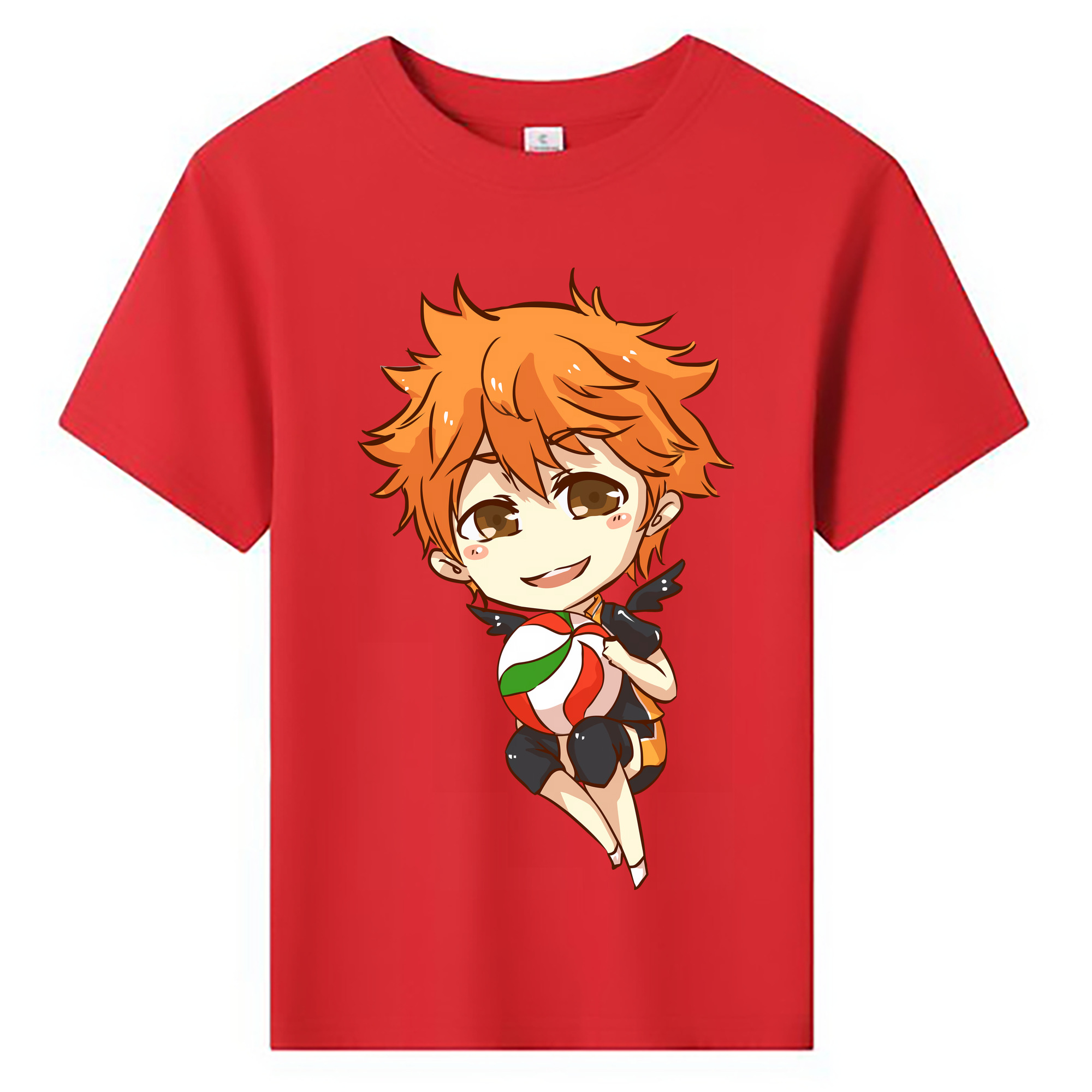（画像用） ハイキュー!! Haikyu!! 綿100％キッズTシャツ（フロントプリント）