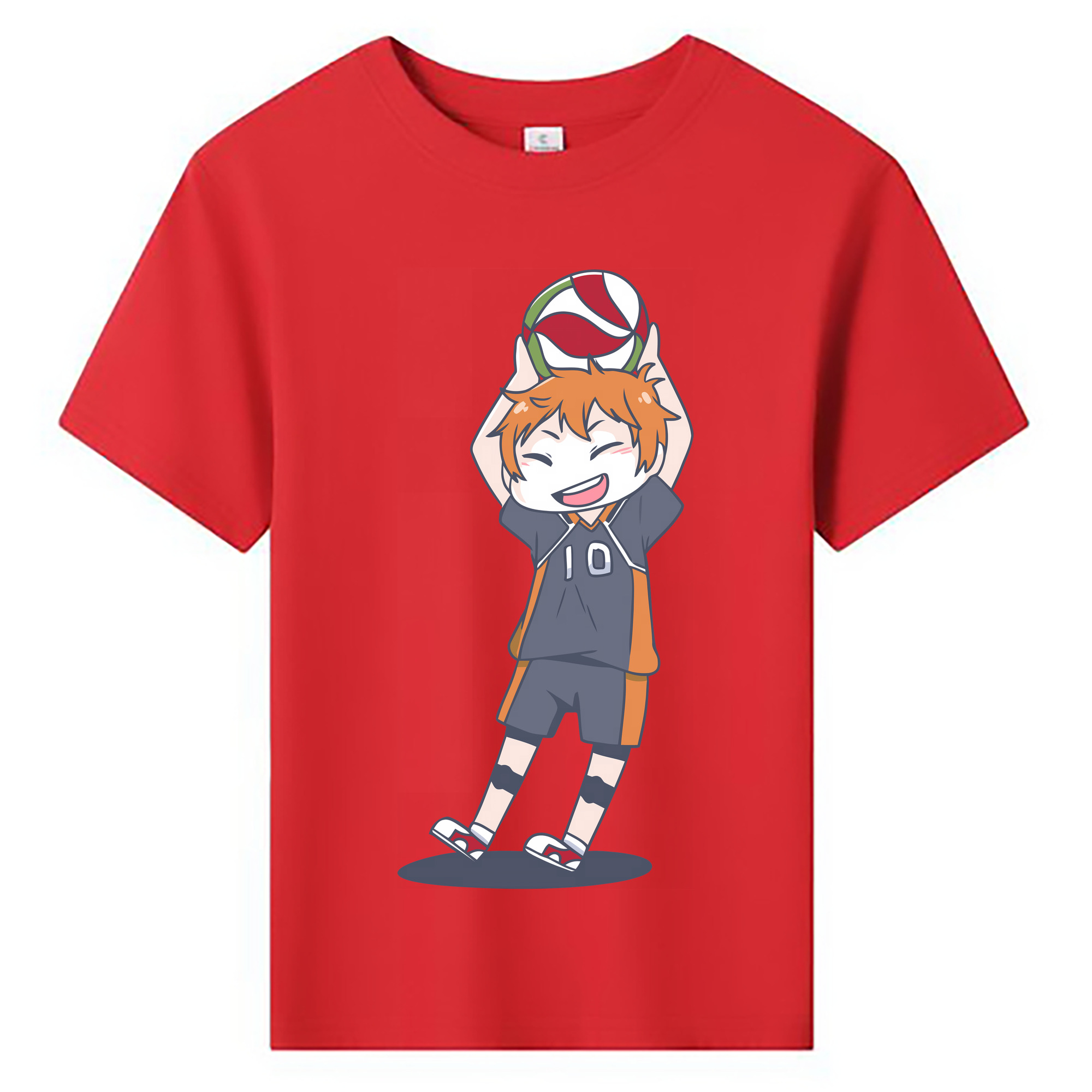 （画像用） ハイキュー!! Haikyu!! 綿100％キッズTシャツ（フロントプリント）