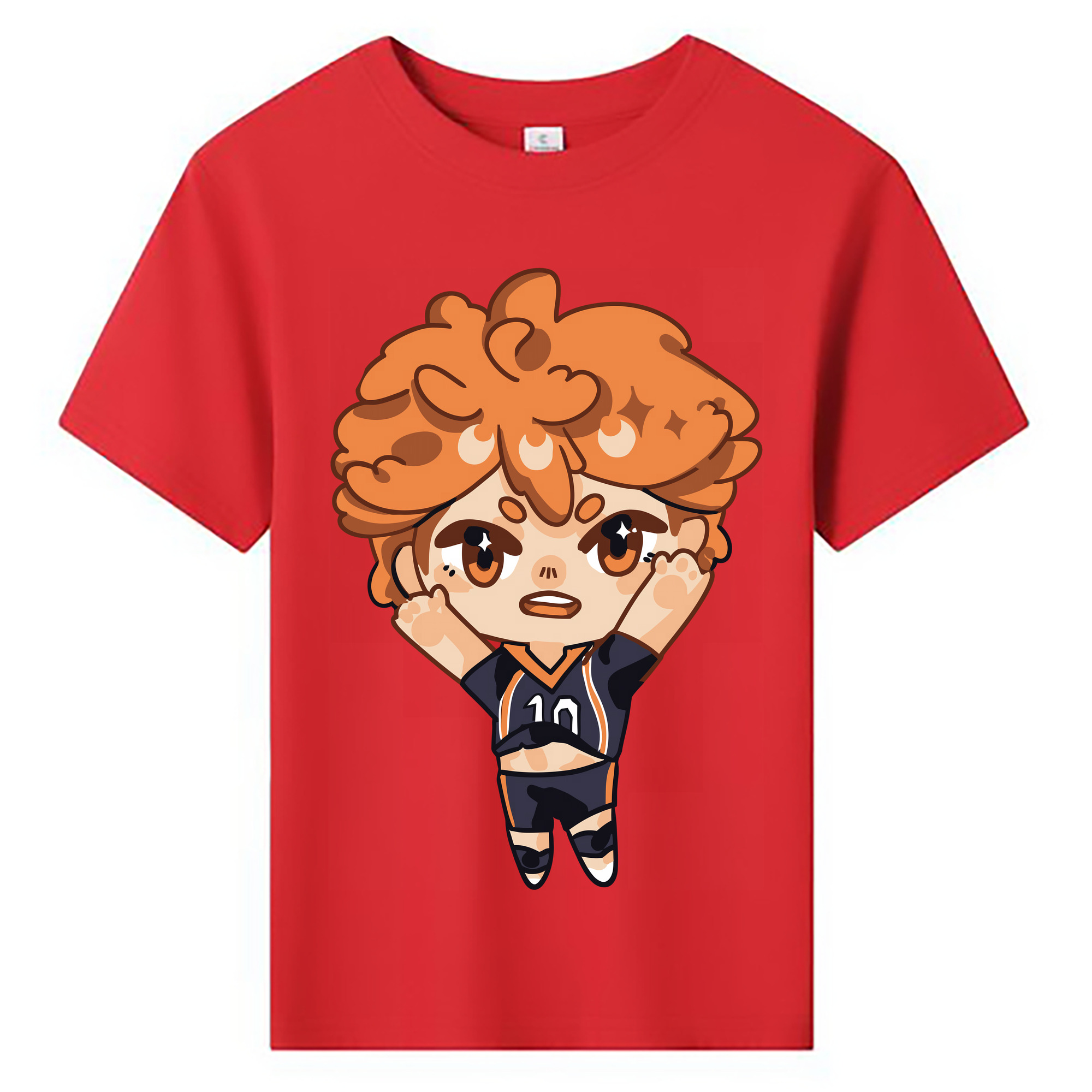 （画像用） ハイキュー!! Haikyu!! 綿100％キッズTシャツ（フロントプリント）