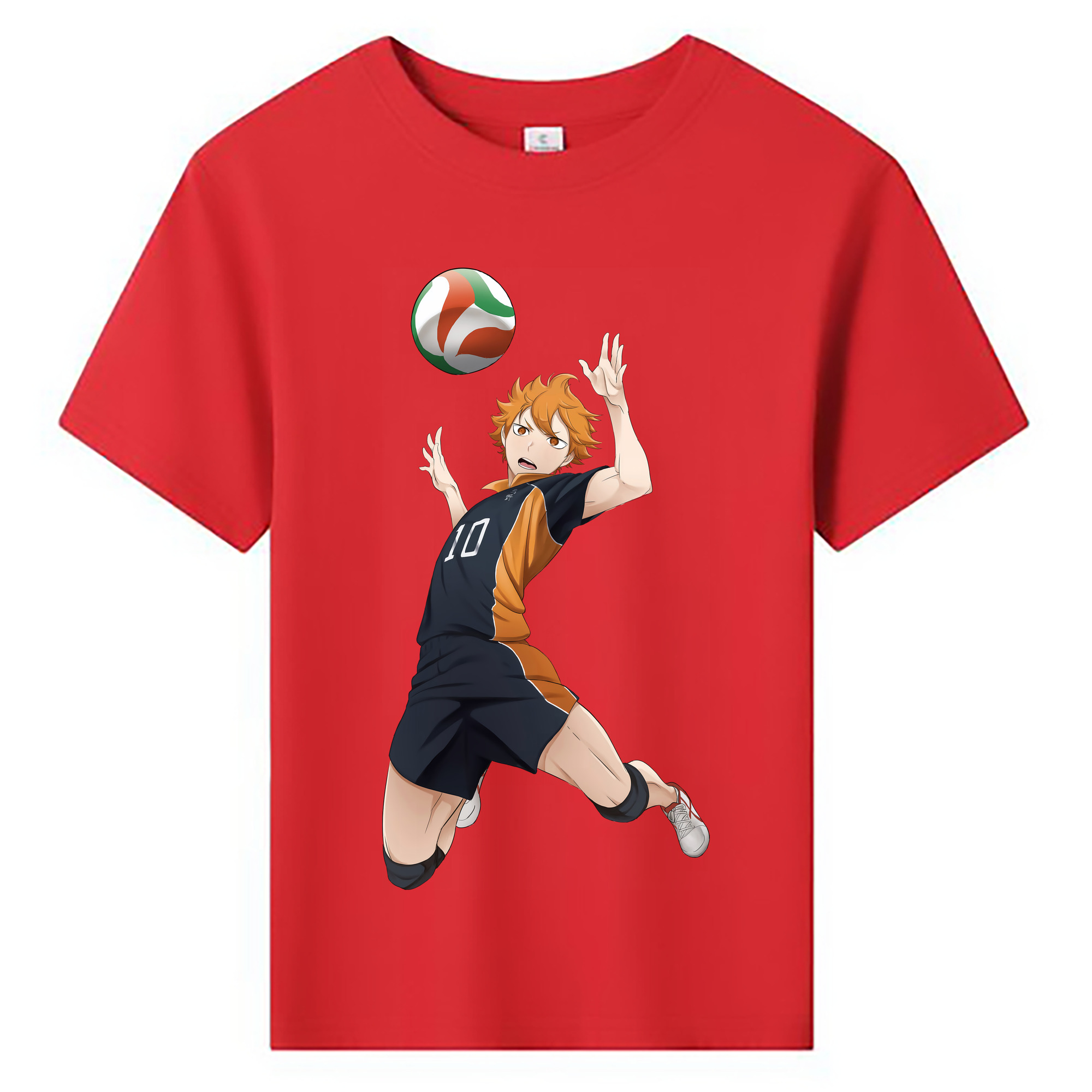 （画像用） ハイキュー!! Haikyu!! 綿100％キッズTシャツ（フロントプリント）