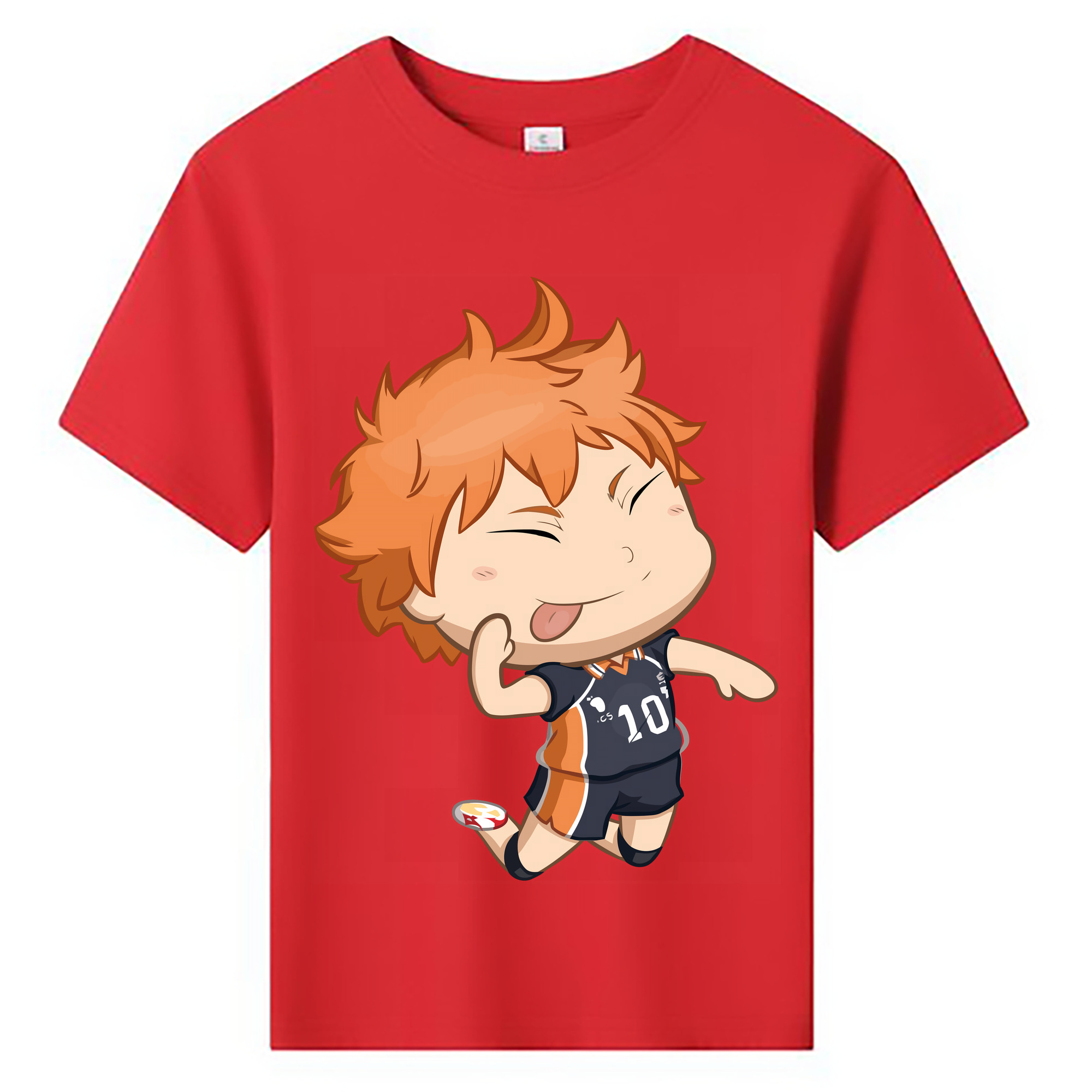 （画像用） ハイキュー!! Haikyu!! 綿100％キッズTシャツ（フロントプリント）