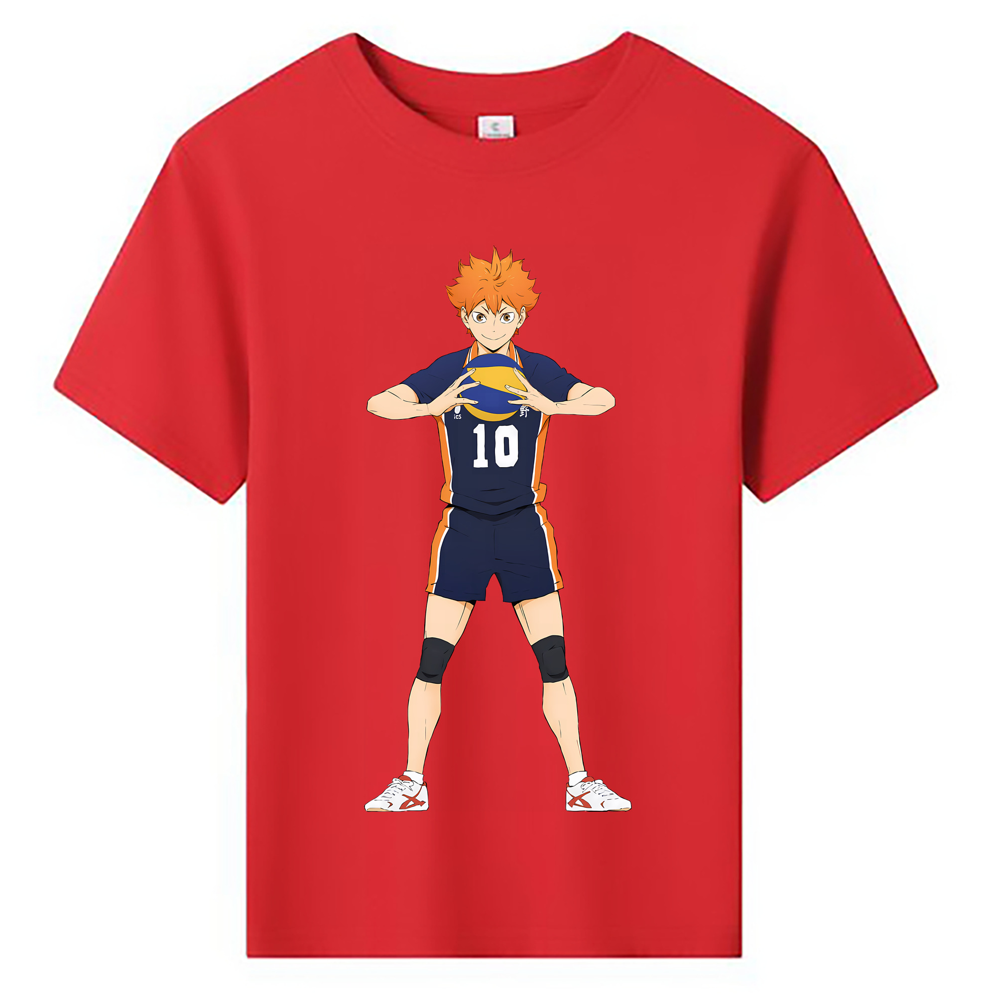 （画像用） ハイキュー!! Haikyu!! 綿100％キッズTシャツ（フロントプリント）