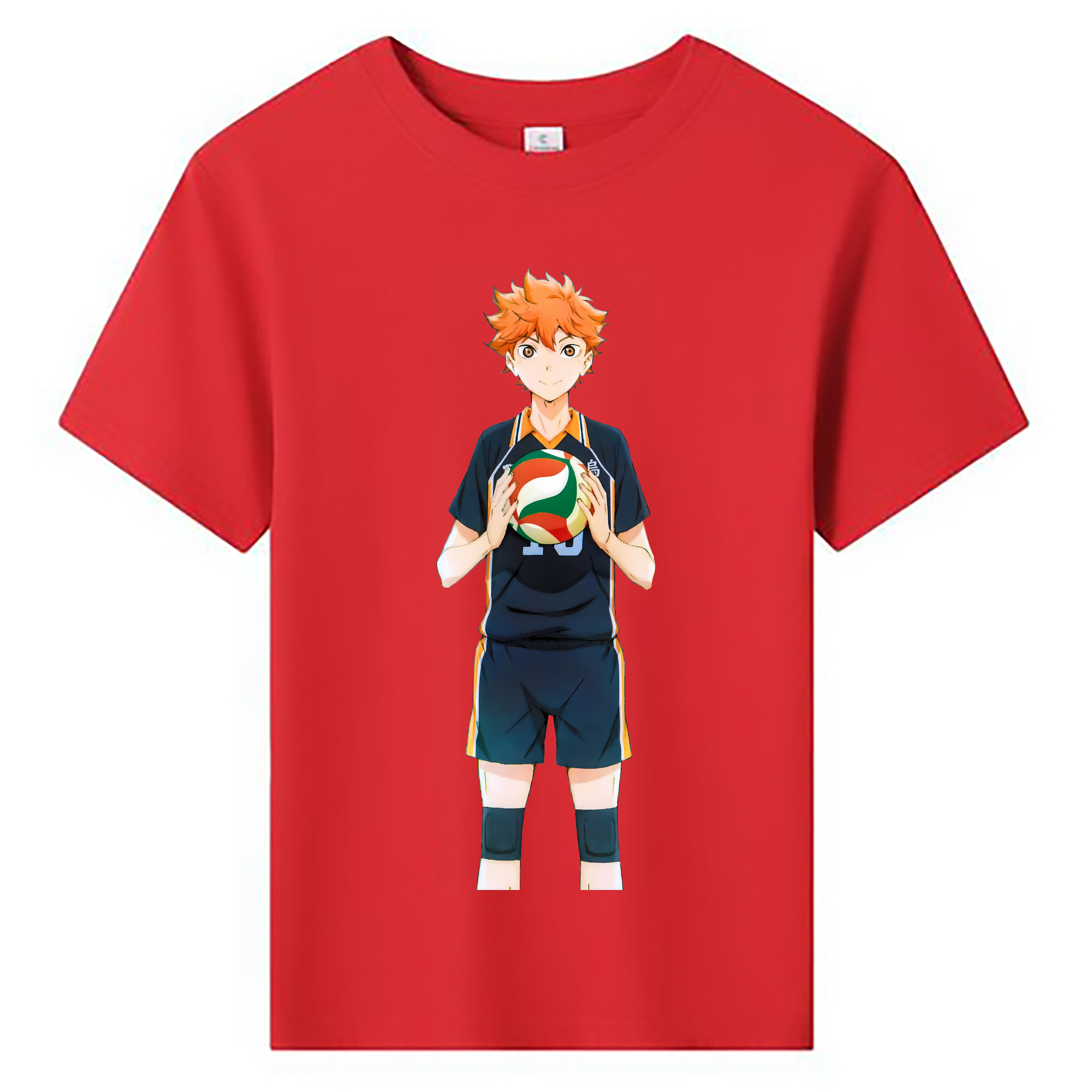 （画像用） ハイキュー!! Haikyu!! 綿100％キッズTシャツ（フロントプリント）