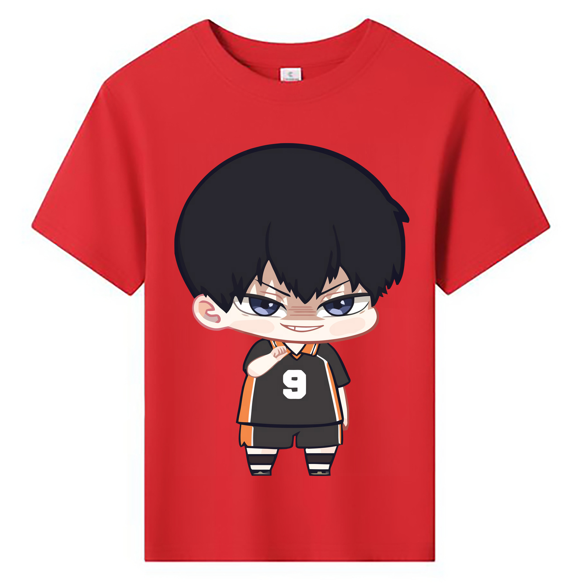 （画像用） ハイキュー!! Haikyu!! 綿100％キッズTシャツ（フロントプリント）