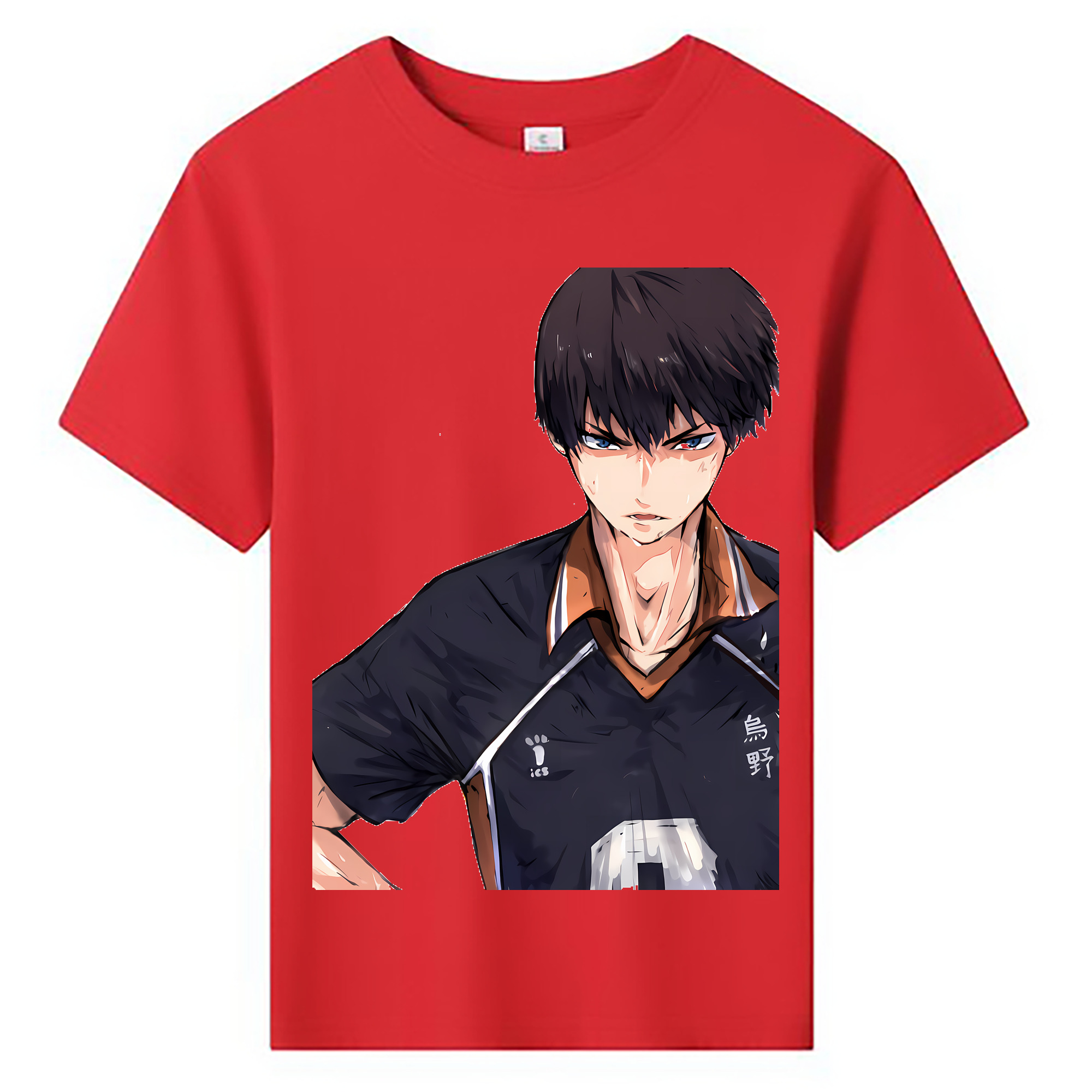 （画像用） ハイキュー!! Haikyu!! 綿100％キッズTシャツ（フロントプリント）