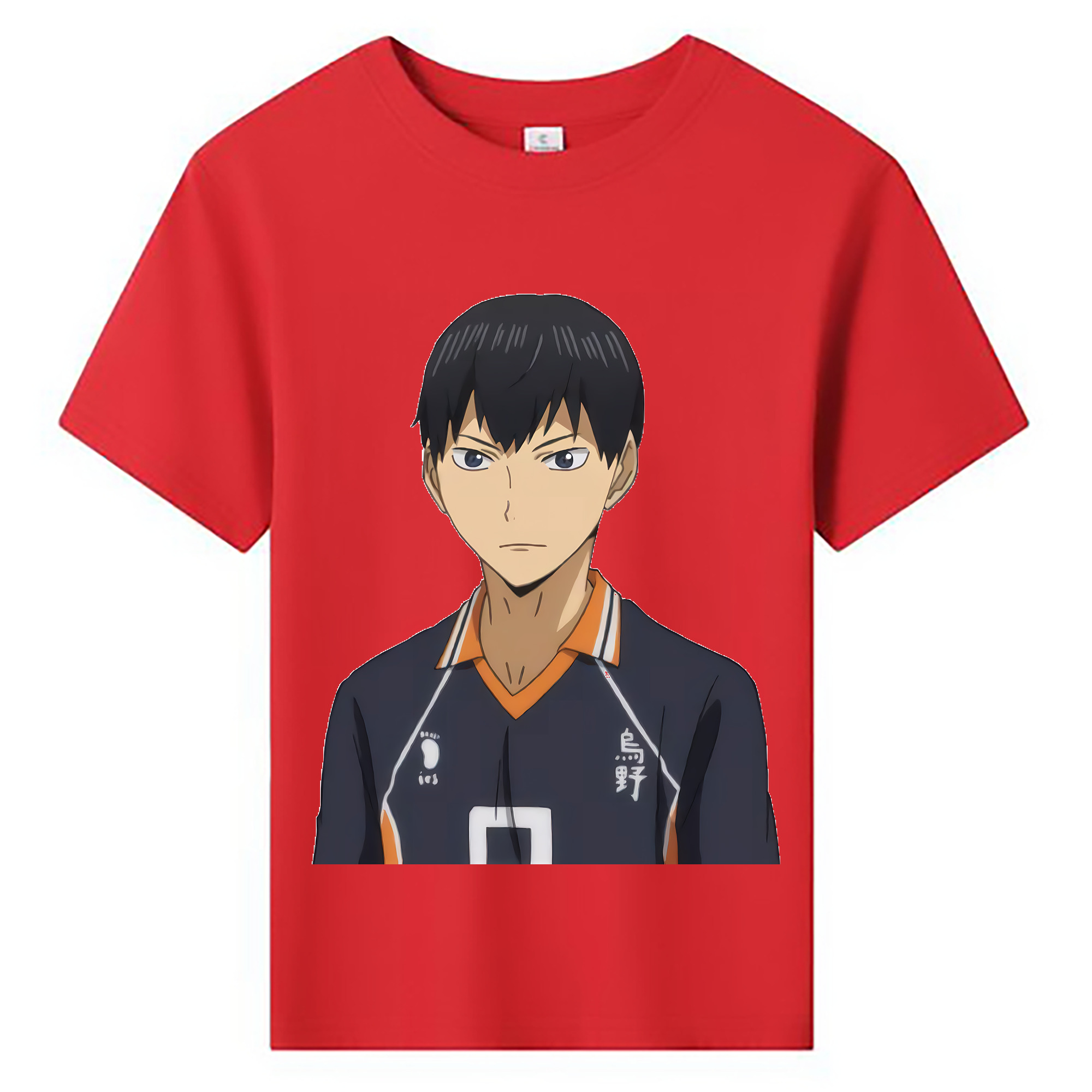 （画像用） ハイキュー!! Haikyu!! 綿100％キッズTシャツ（フロントプリント）