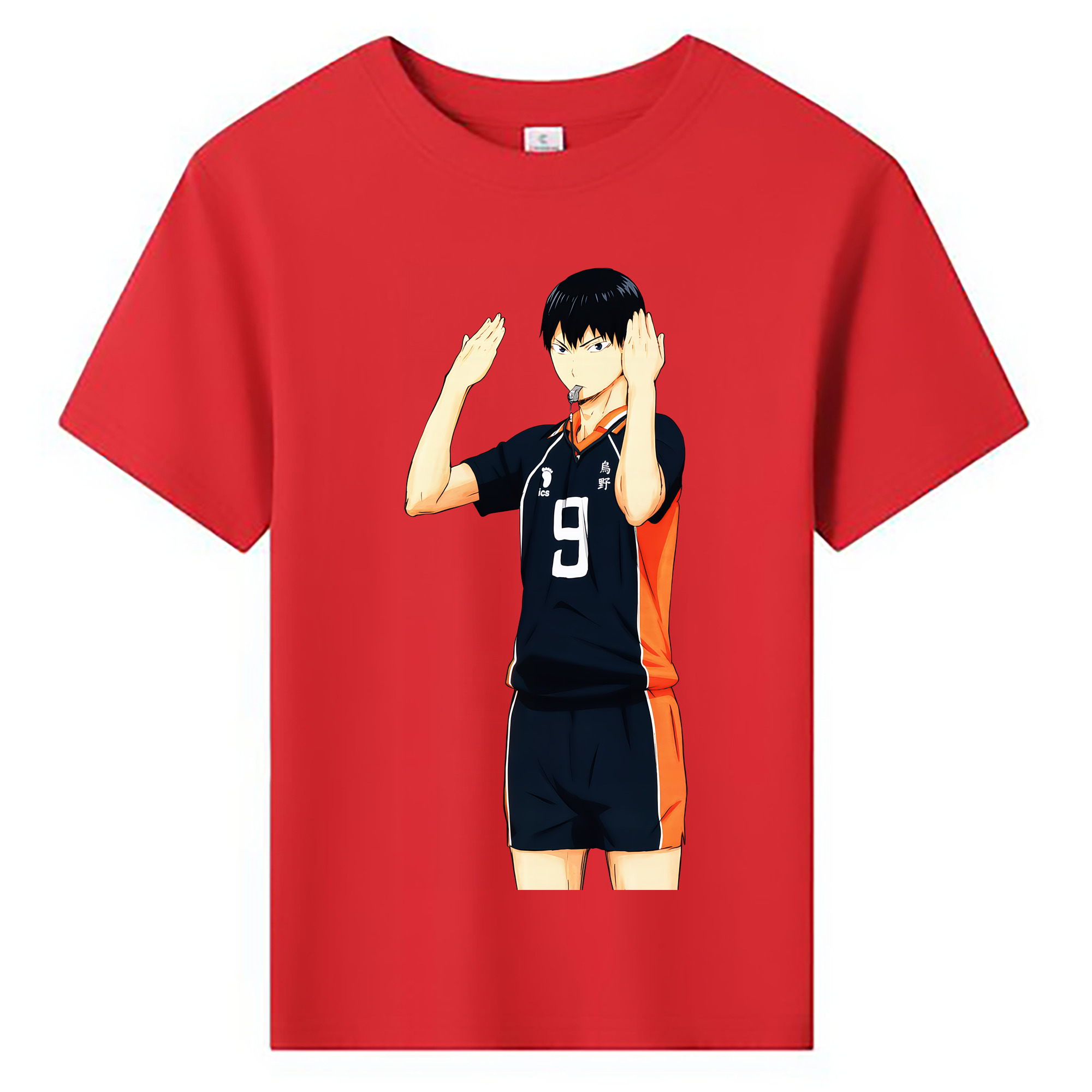 （画像用） ハイキュー!! Haikyu!! 綿100％キッズTシャツ（フロントプリント）