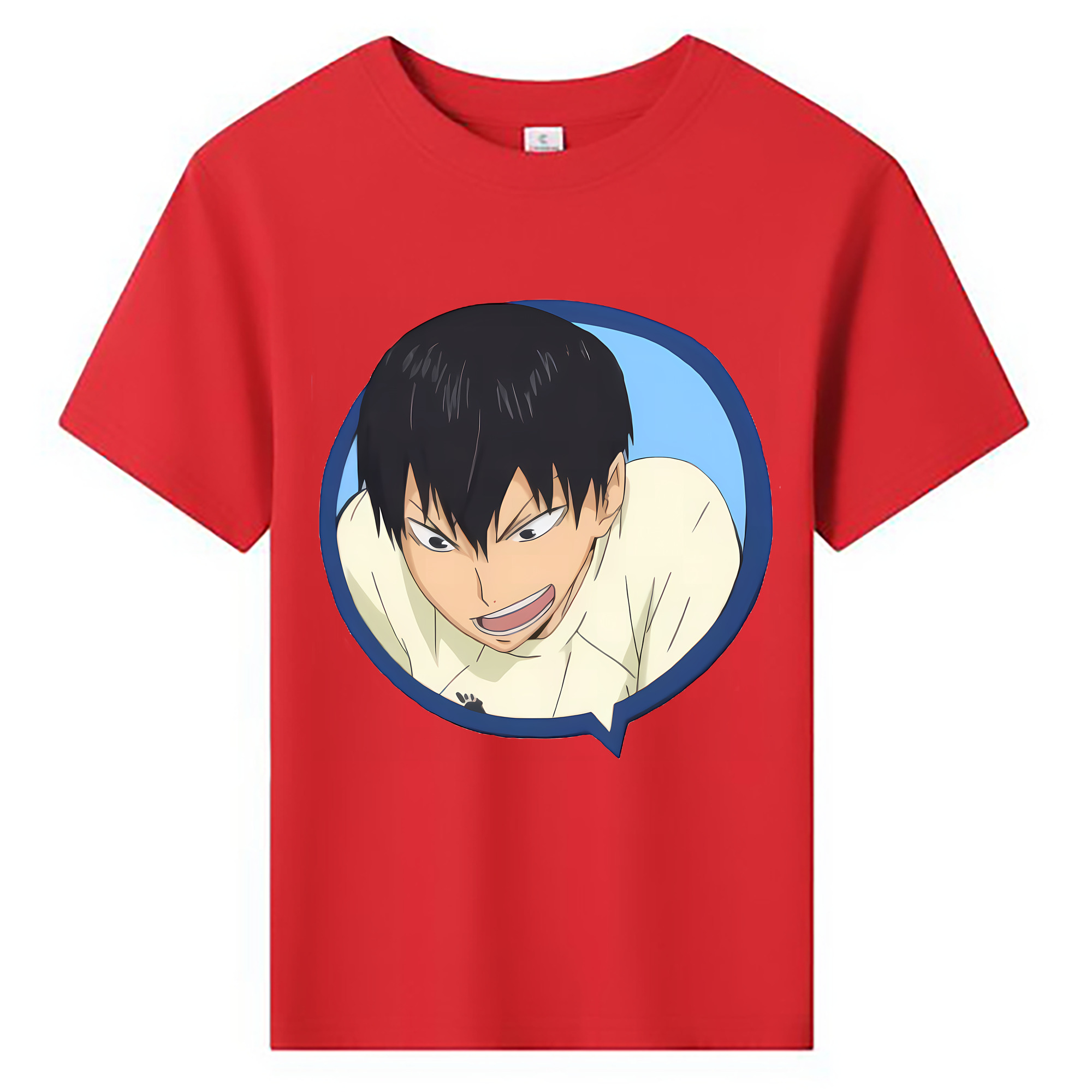 （画像用） ハイキュー!! Haikyu!! 綿100％キッズTシャツ（フロントプリント）