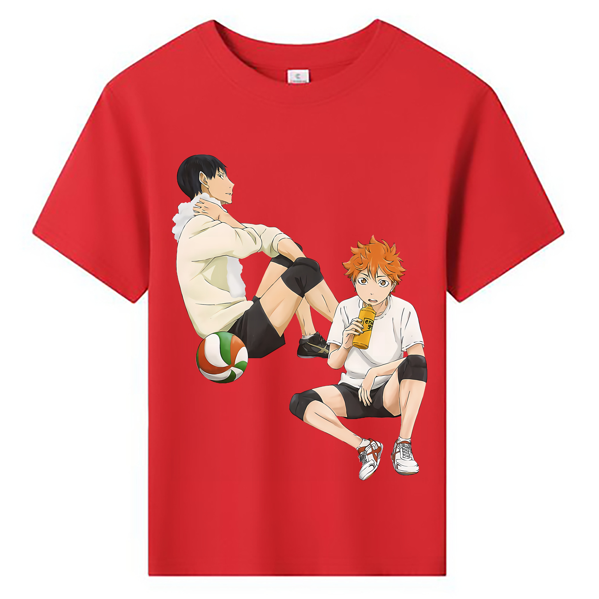 （画像用） ハイキュー!! Haikyu!! 綿100％キッズTシャツ（フロントプリント）