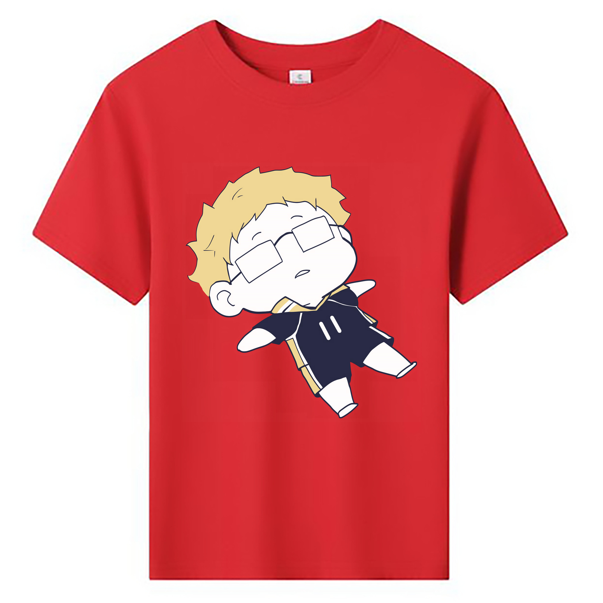 （画像用） ハイキュー!! Haikyu!! 綿100％キッズTシャツ（フロントプリント）
