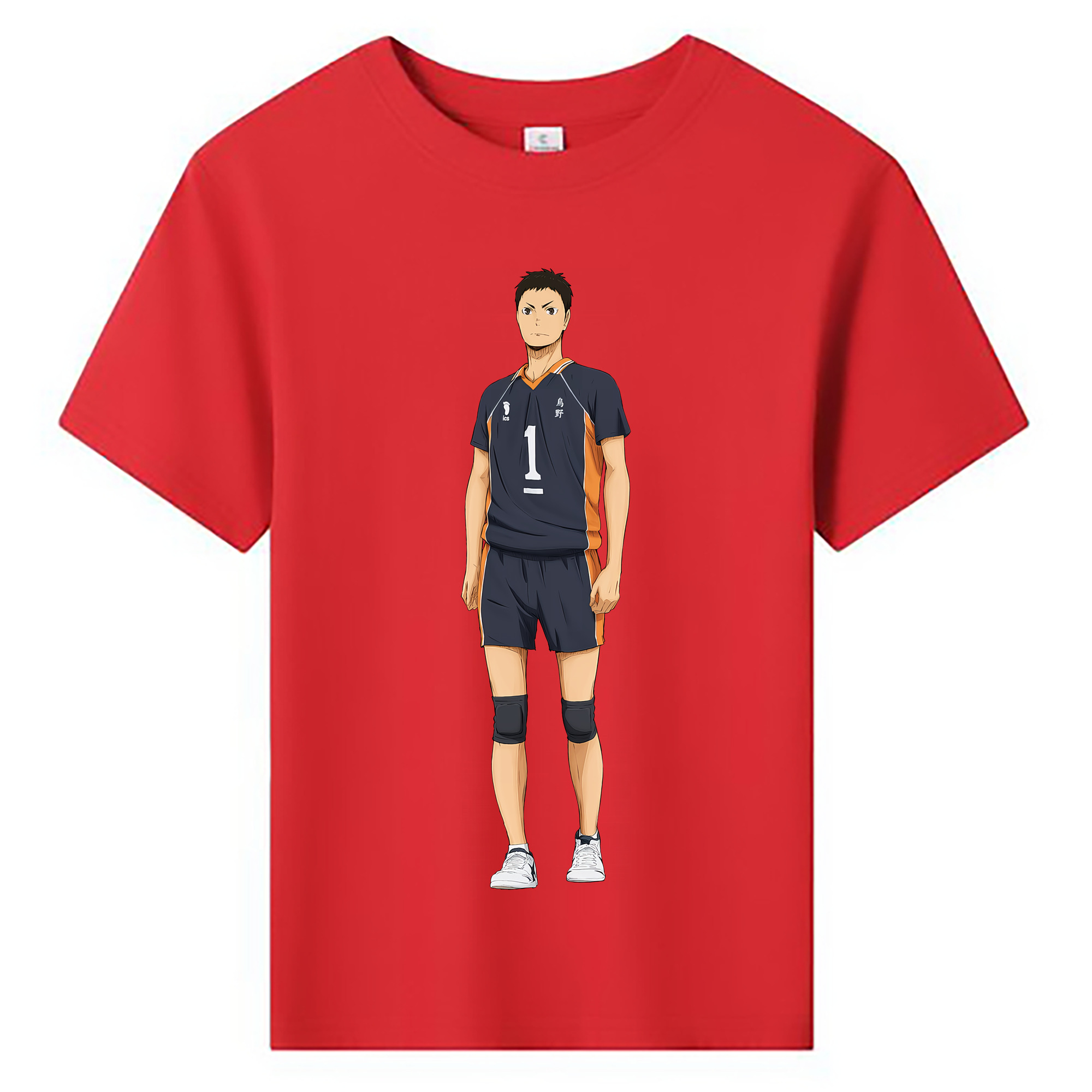 （画像用） ハイキュー!! Haikyu!! 綿100％キッズTシャツ（フロントプリント）