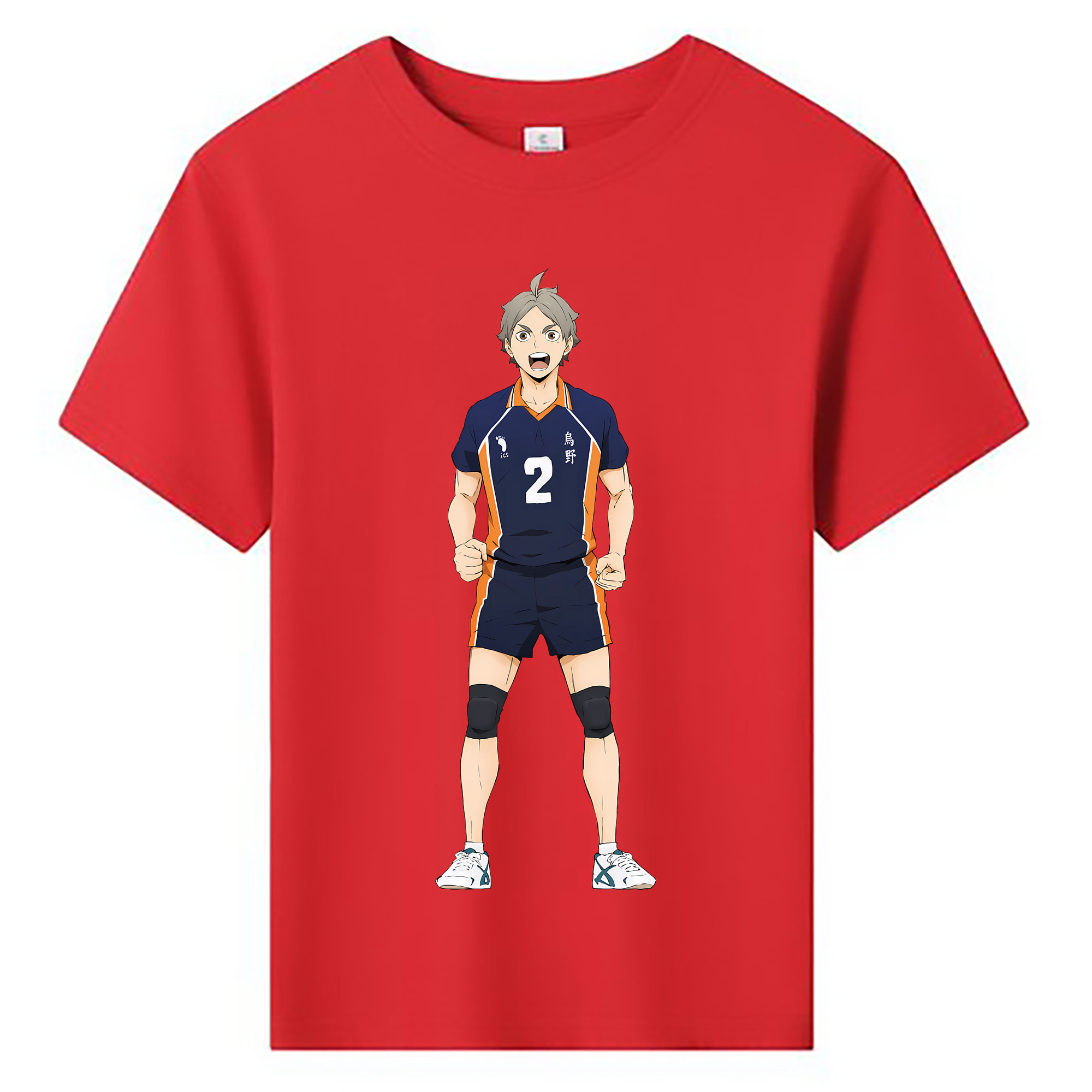（画像用） ハイキュー!! Haikyu!! 綿100％キッズTシャツ（フロントプリント）