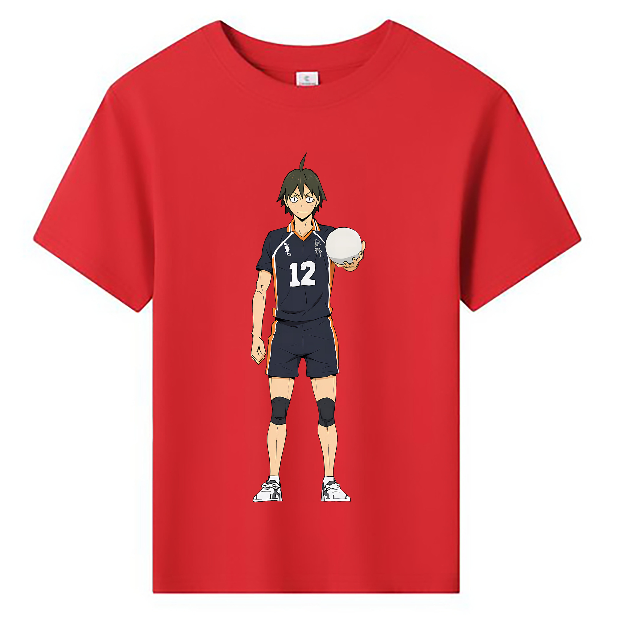 （画像用） ハイキュー!! Haikyu!! 綿100％キッズTシャツ（フロントプリント）