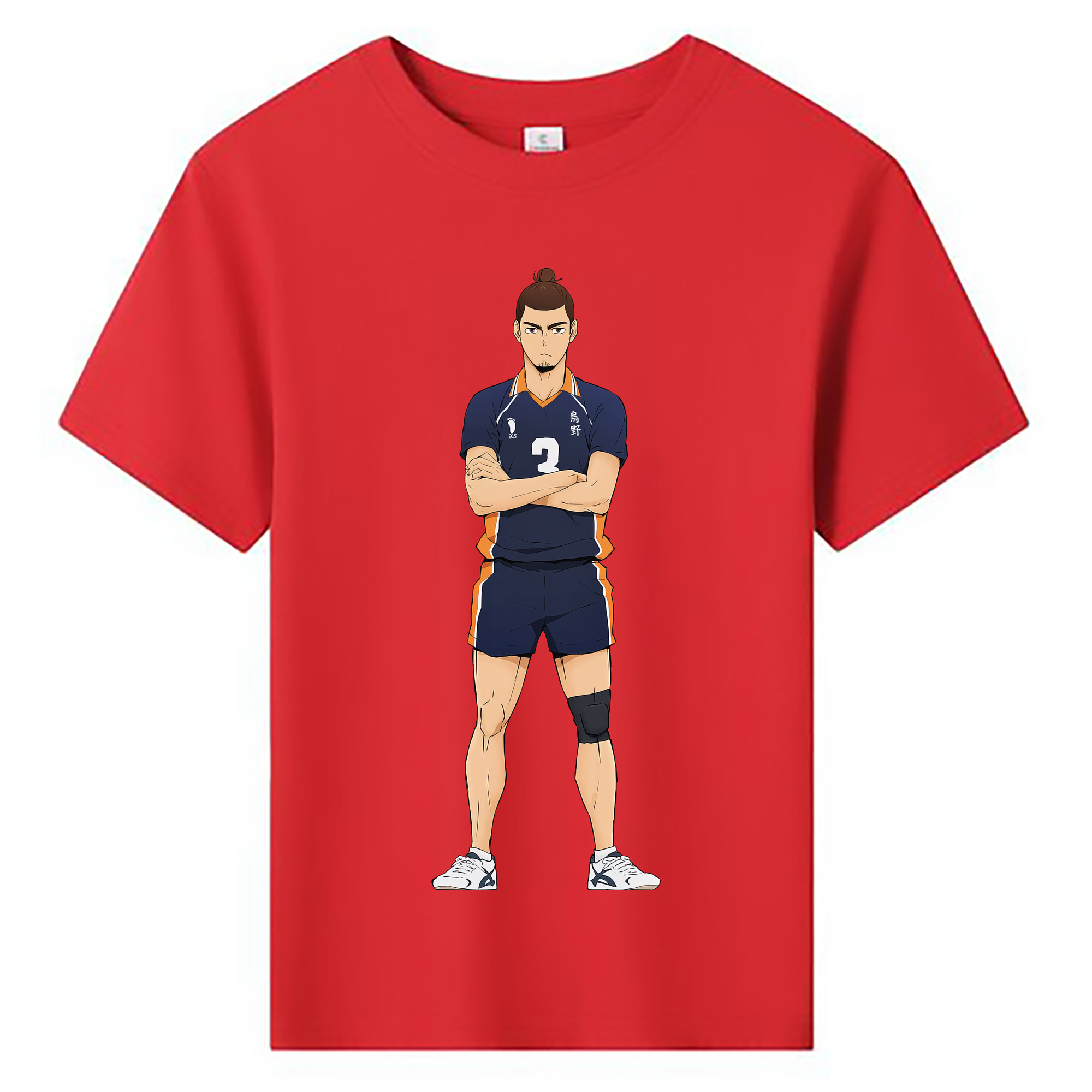 （画像用） ハイキュー!! Haikyu!! 綿100％キッズTシャツ（フロントプリント）