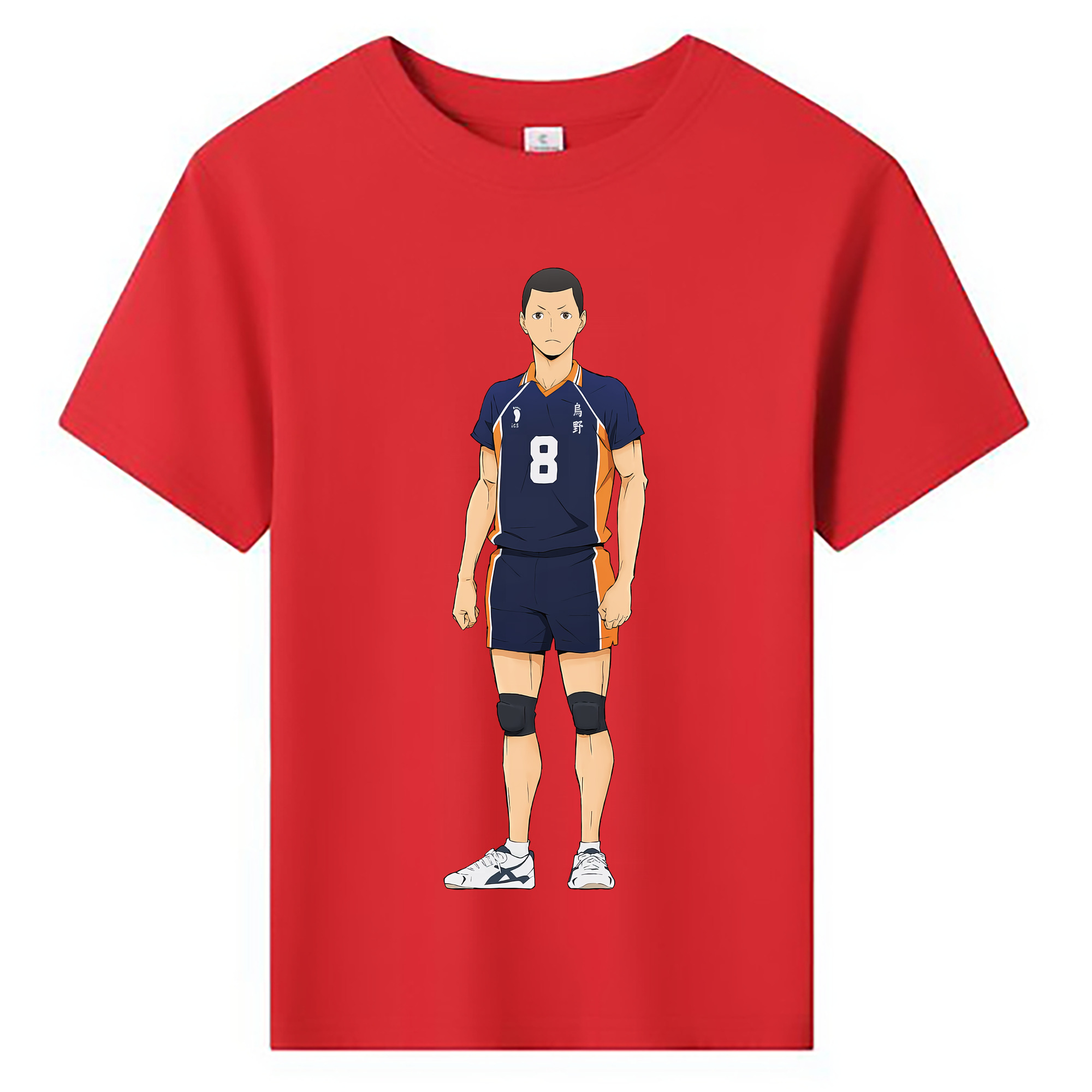 （画像用） ハイキュー!! Haikyu!! 綿100％キッズTシャツ（フロントプリント）