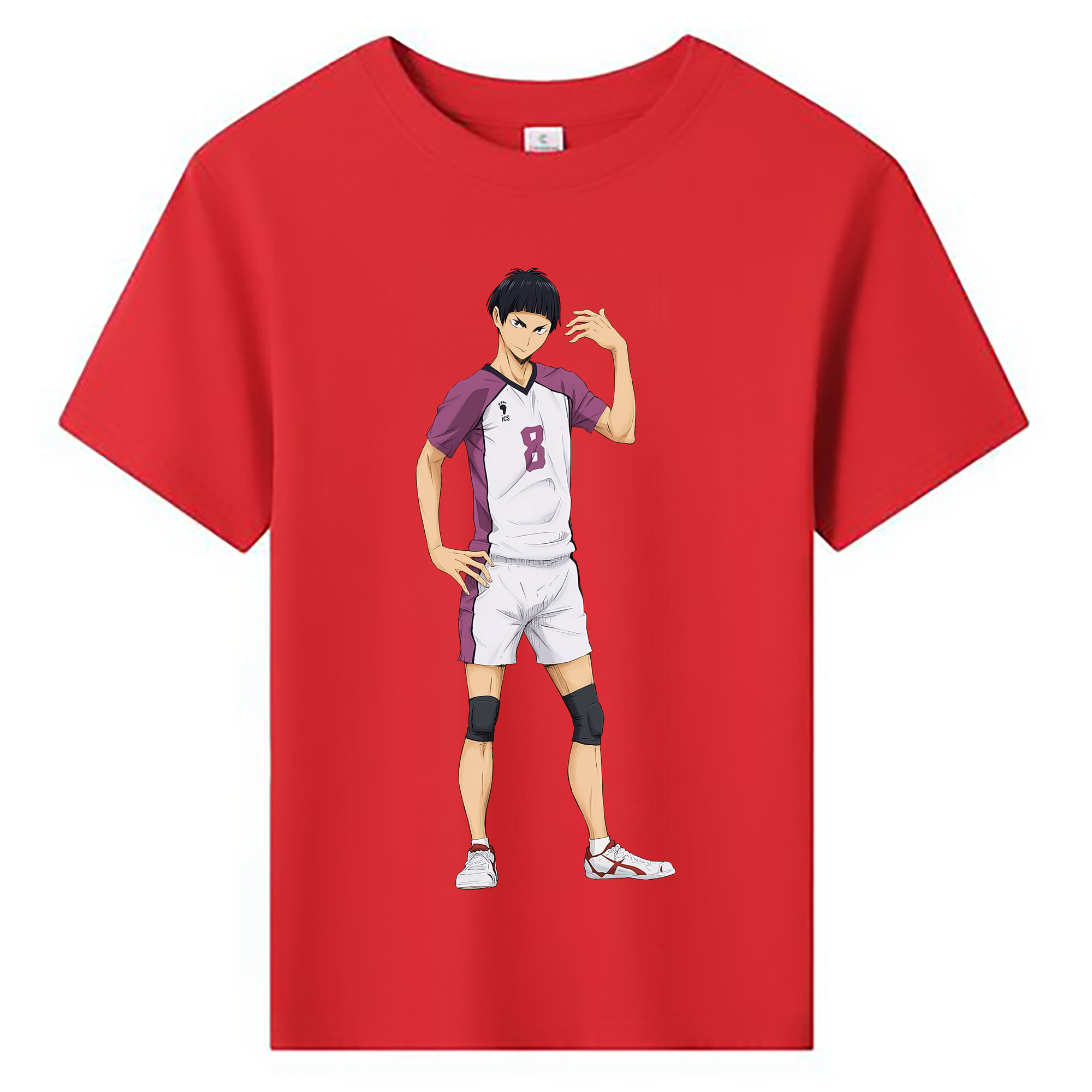（画像用） ハイキュー!! Haikyu!! 綿100％キッズTシャツ（フロントプリント）