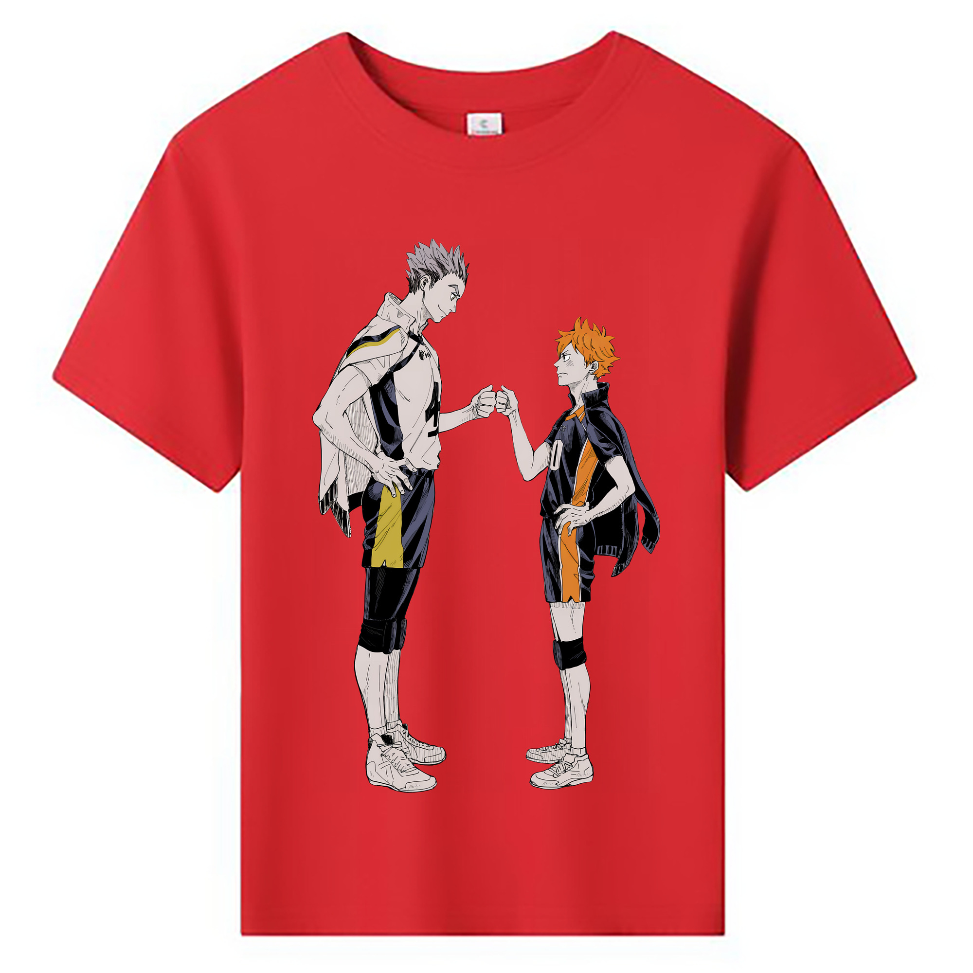 （画像用） ハイキュー!! Haikyu!! 綿100％キッズTシャツ（フロントプリント）