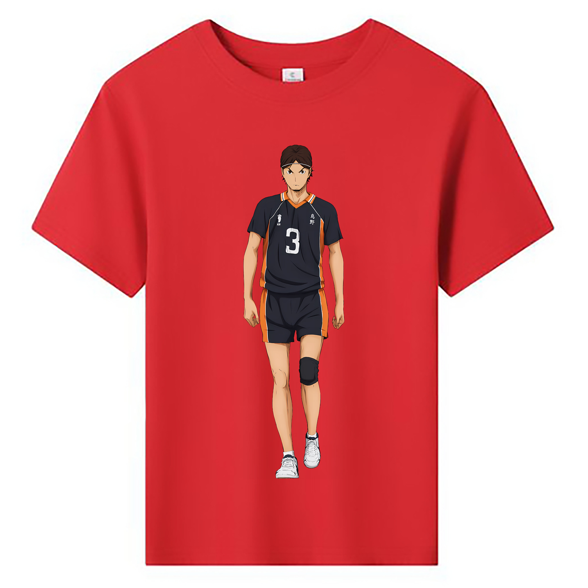 （画像用） ハイキュー!! Haikyu!! 綿100％キッズTシャツ（フロントプリント）