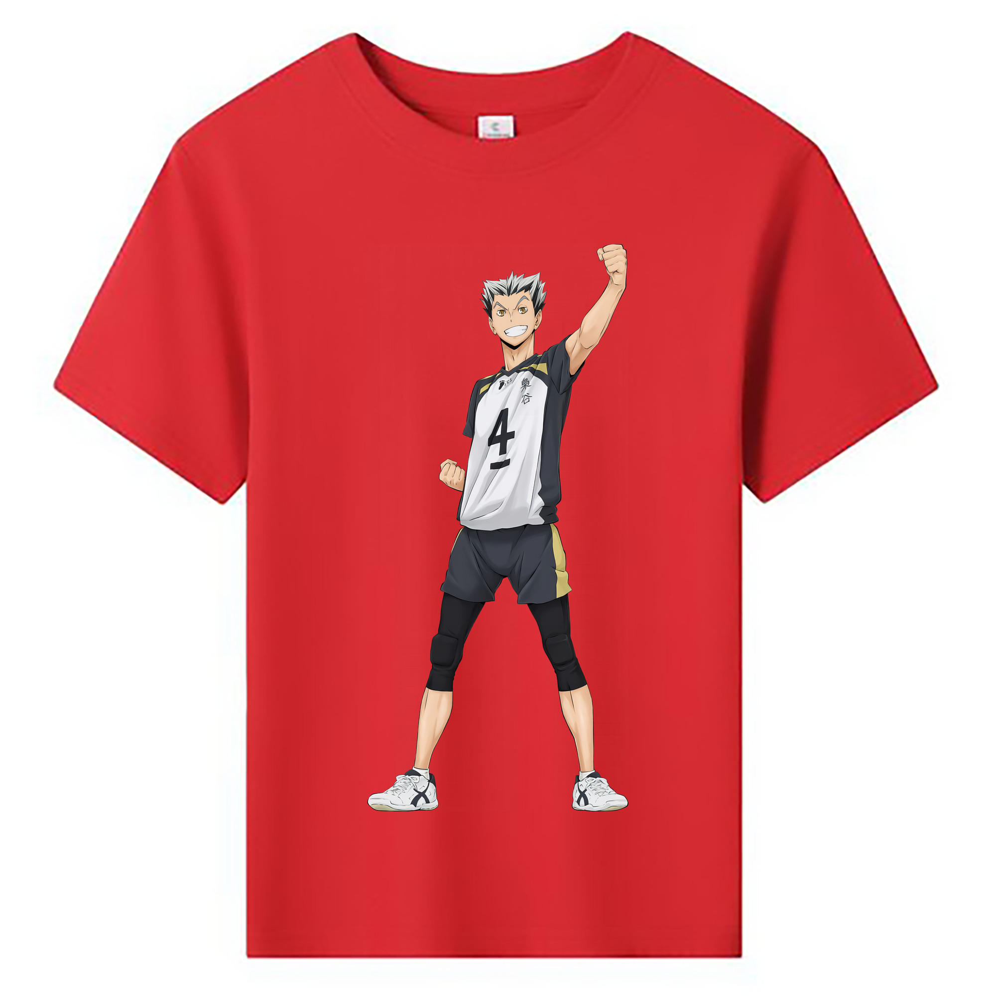 （画像用） ハイキュー!! Haikyu!! 綿100％キッズTシャツ（フロントプリント）