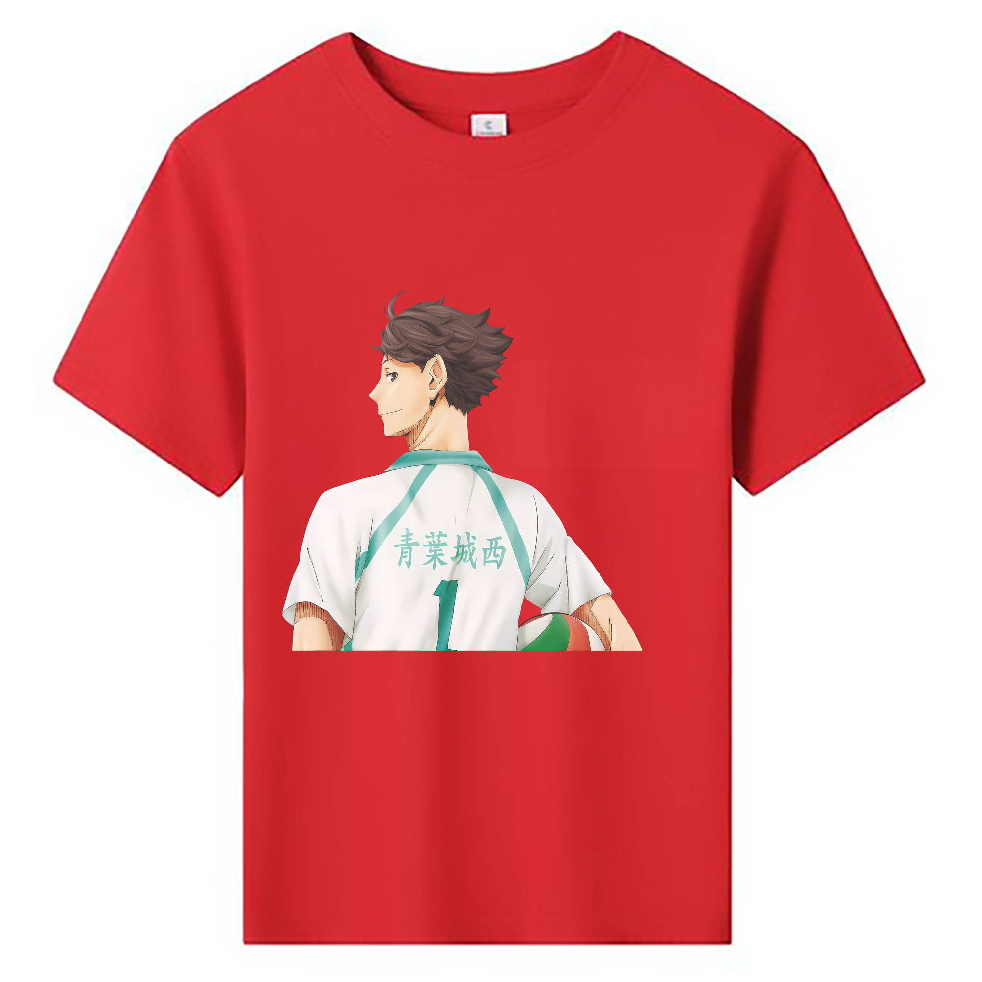 （画像用） ハイキュー!! Haikyu!! 綿100％キッズTシャツ（フロントプリント）