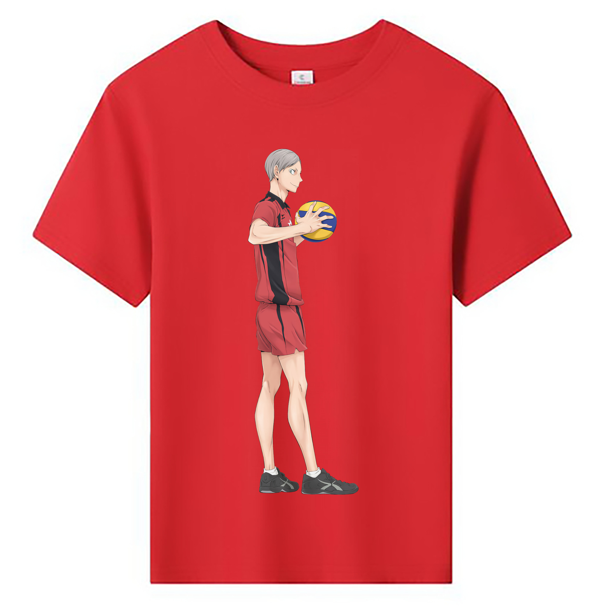 （画像用） ハイキュー!! Haikyu!! 綿100％キッズTシャツ（フロントプリント）