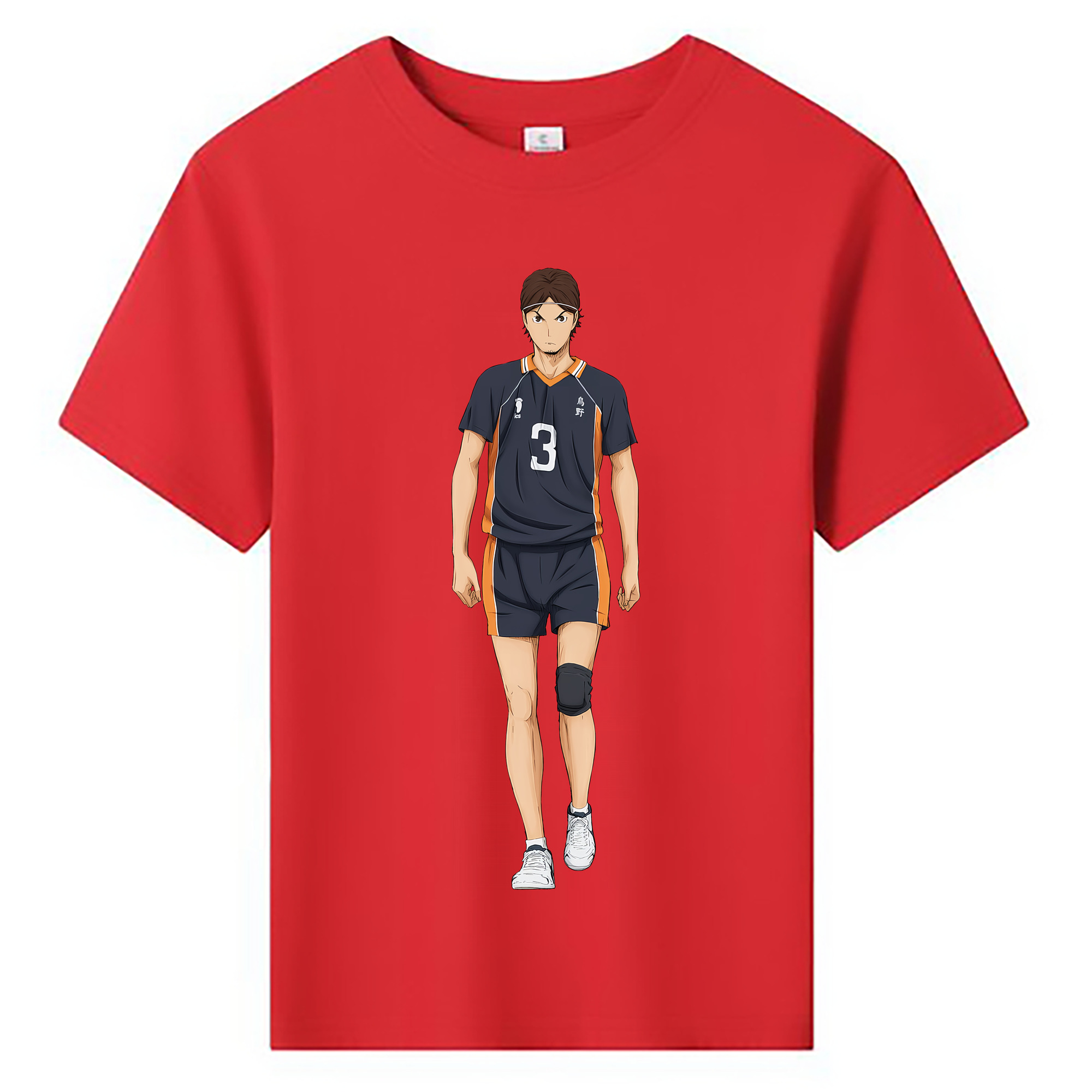 （画像用） ハイキュー!! Haikyu!! 綿100％キッズTシャツ（フロントプリント）