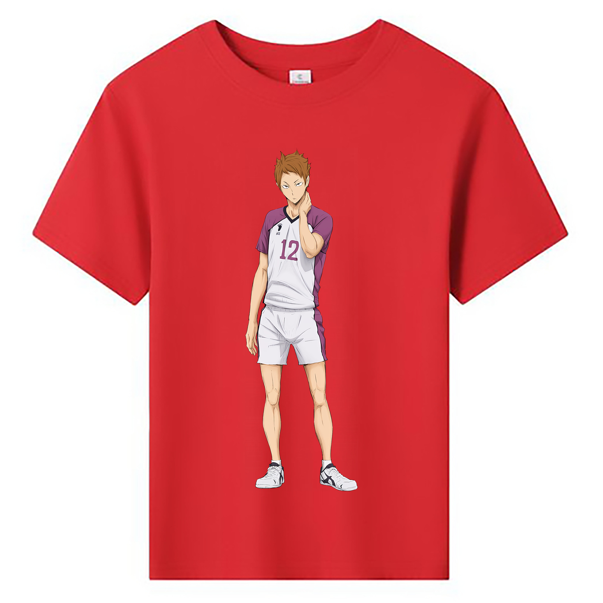（画像用） ハイキュー!! Haikyu!! 綿100％キッズTシャツ（フロントプリント）