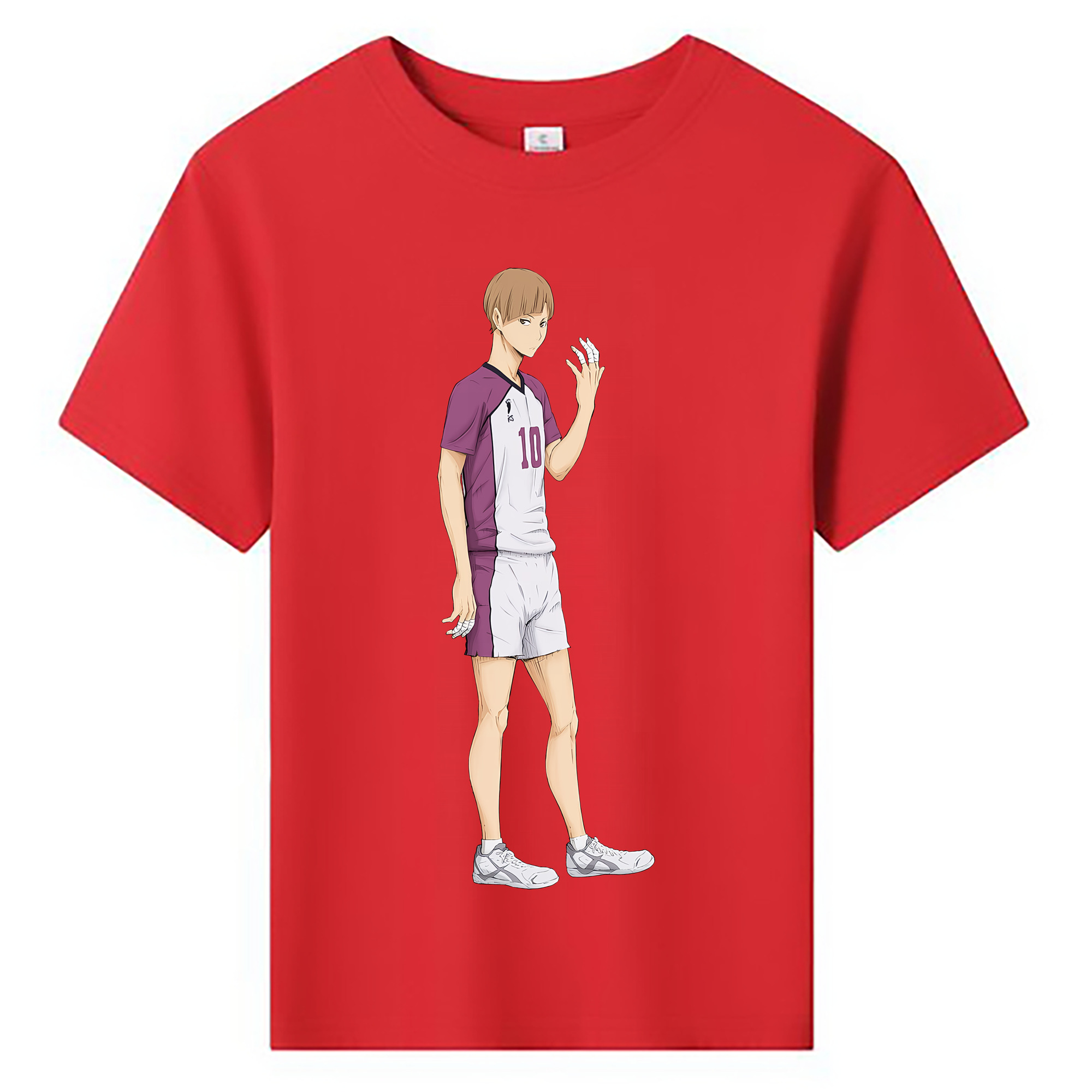 （画像用） ハイキュー!! Haikyu!! 綿100％キッズTシャツ（フロントプリント）