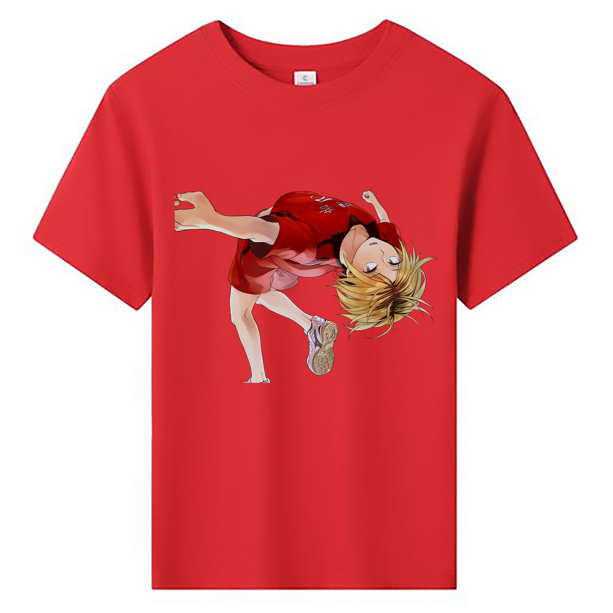 （画像用） ハイキュー!! Haikyu!! 綿100％キッズTシャツ（フロントプリント）