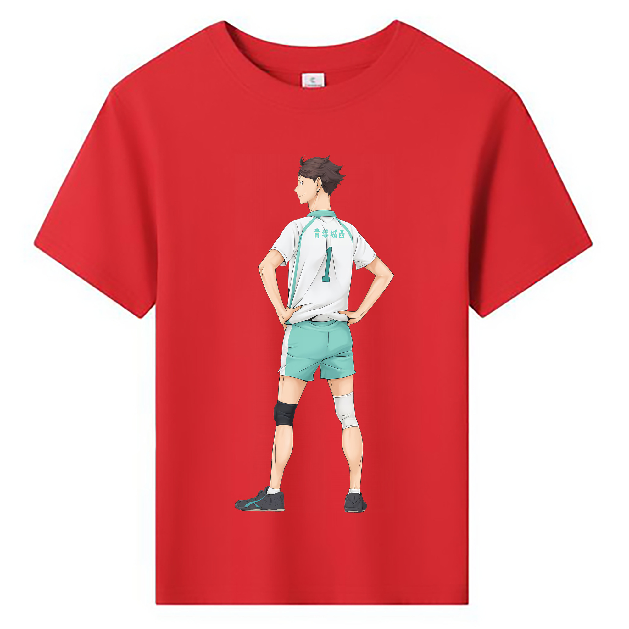 （画像用） ハイキュー!! Haikyu!! 綿100％キッズTシャツ（フロントプリント）