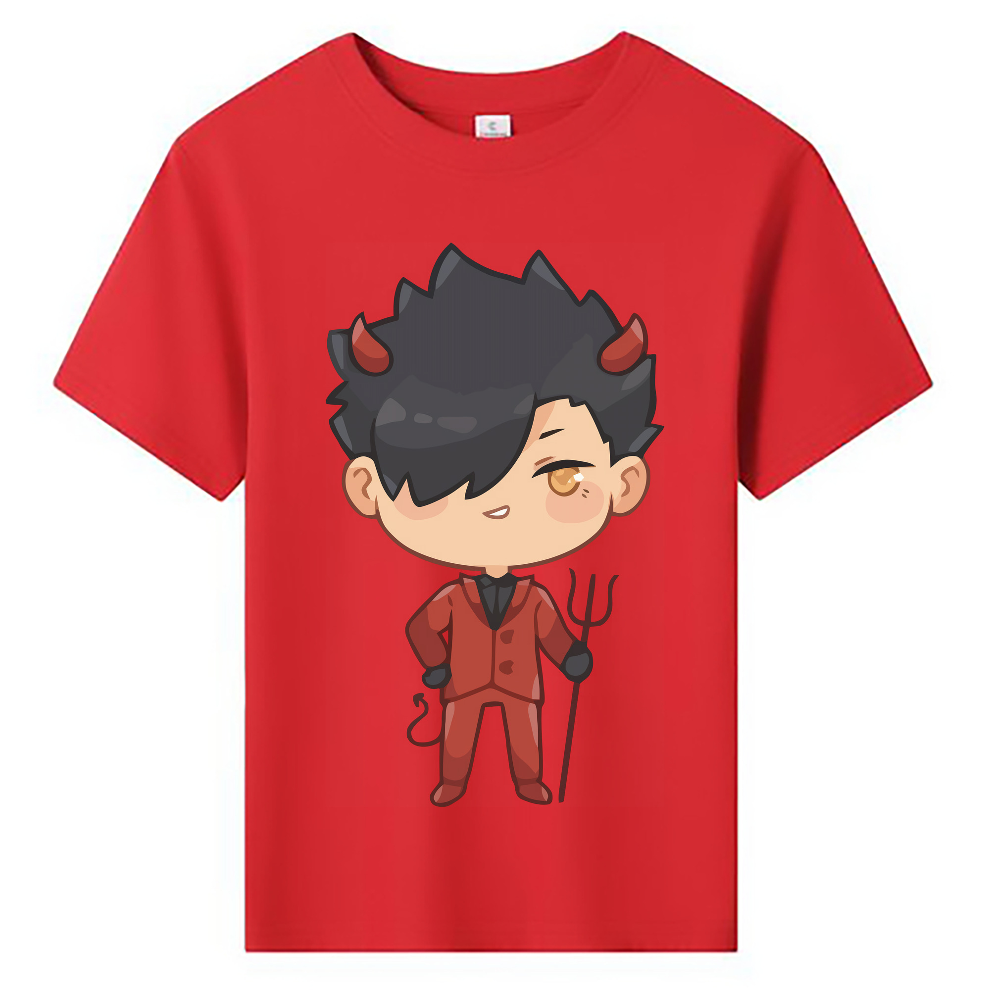 （画像用） ハイキュー!! Haikyu!! 綿100％キッズTシャツ（フロントプリント）