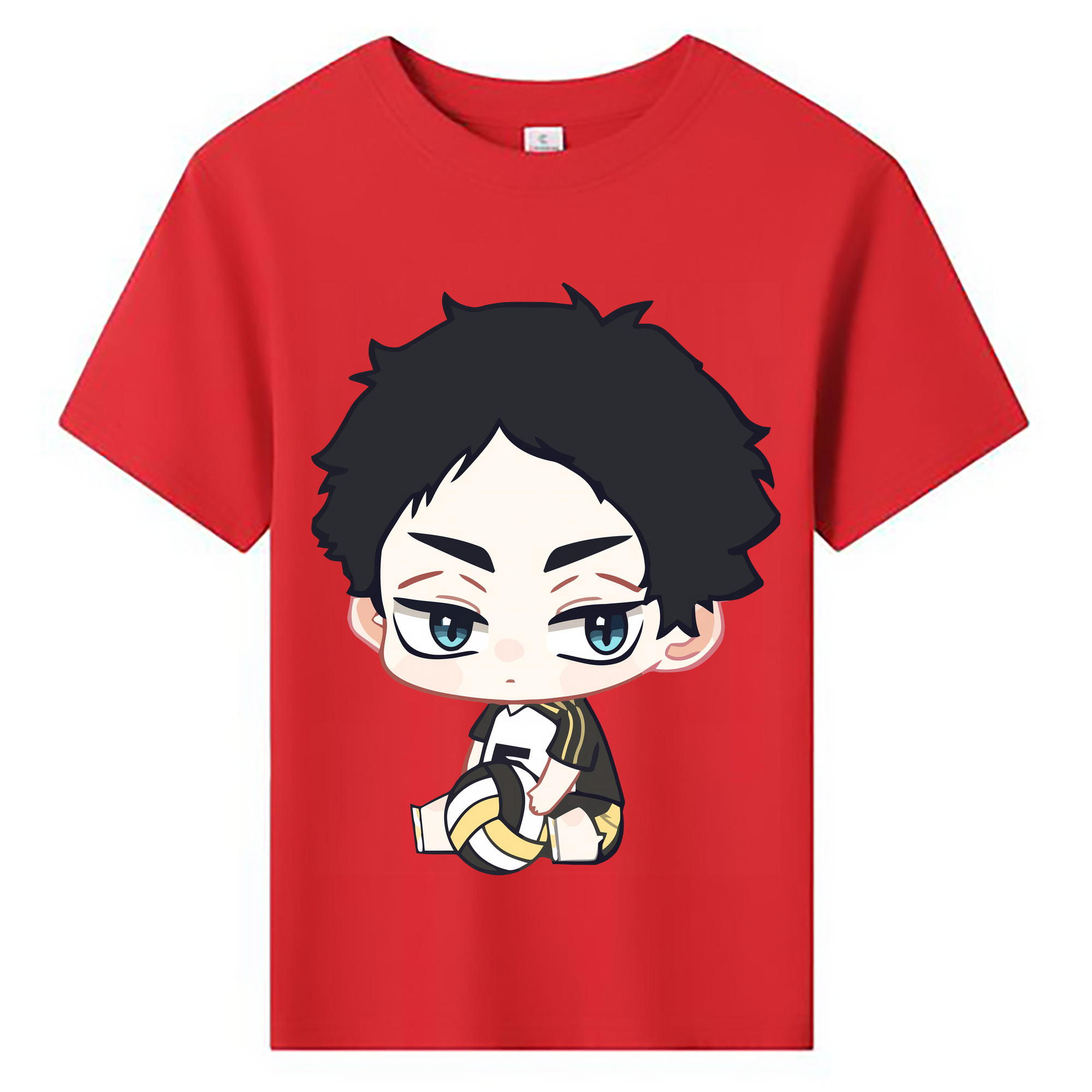（画像用） ハイキュー!! Haikyu!! 綿100％キッズTシャツ（フロントプリント）