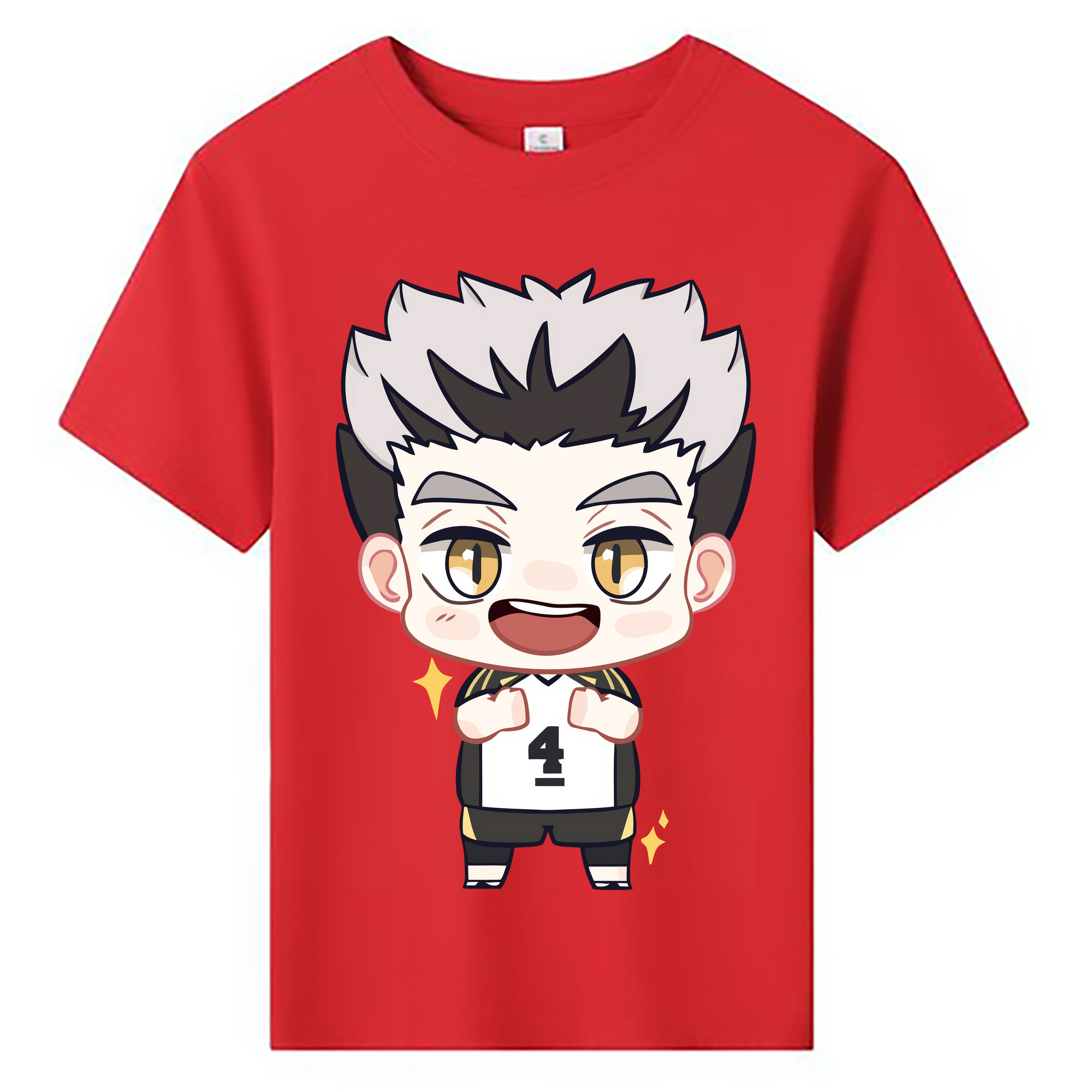（画像用） ハイキュー!! Haikyu!! 綿100％キッズTシャツ（フロントプリント）