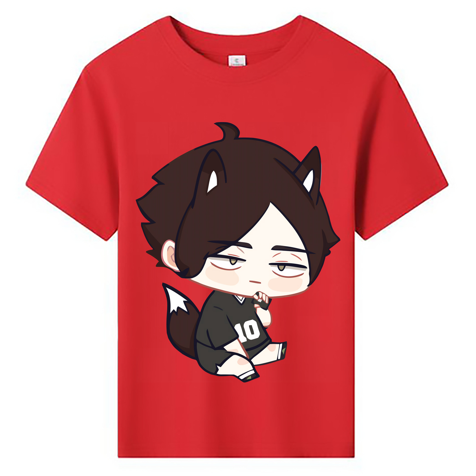 （画像用） ハイキュー!! Haikyu!! 綿100％キッズTシャツ（フロントプリント）