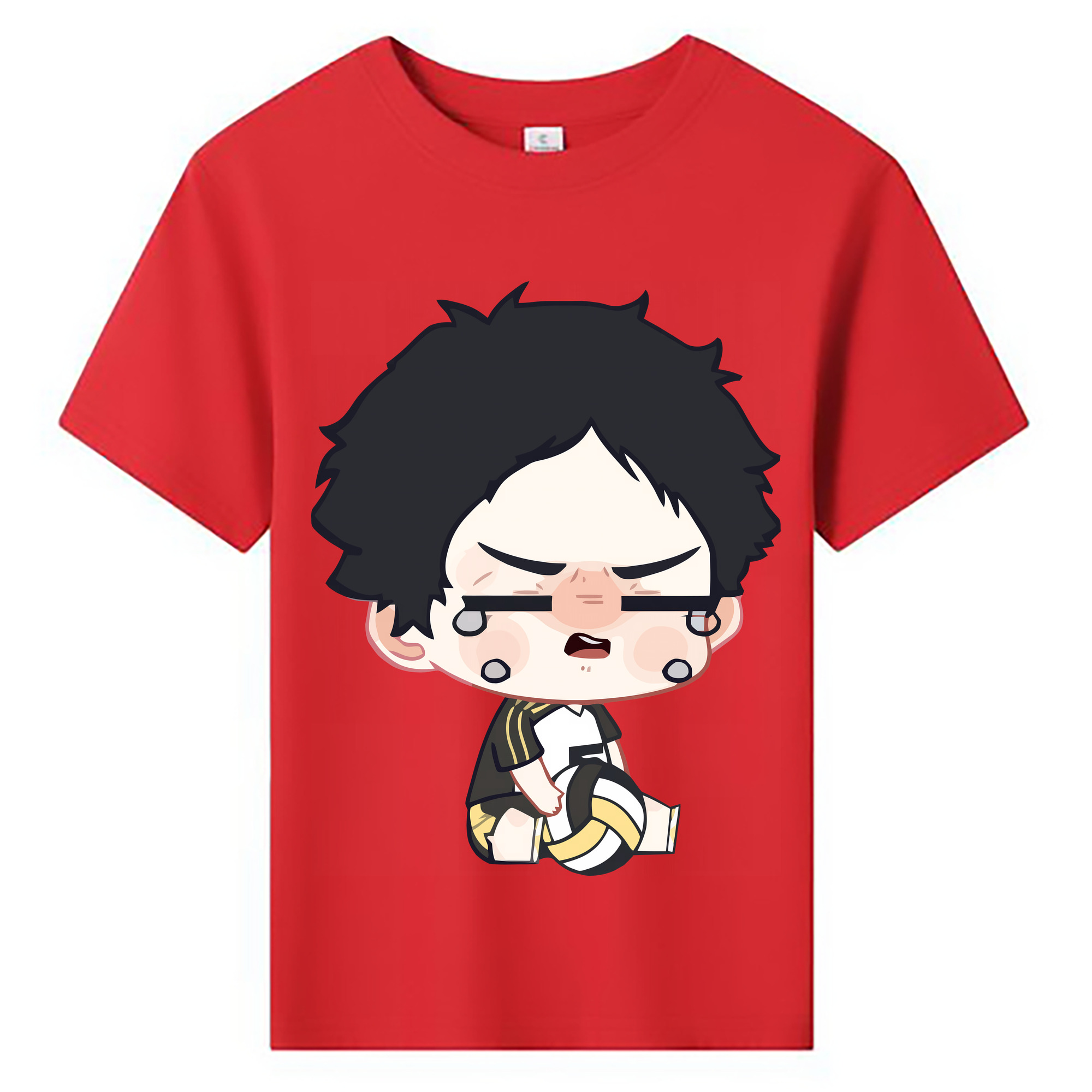 （画像用） ハイキュー!! Haikyu!! 綿100％キッズTシャツ（フロントプリント）
