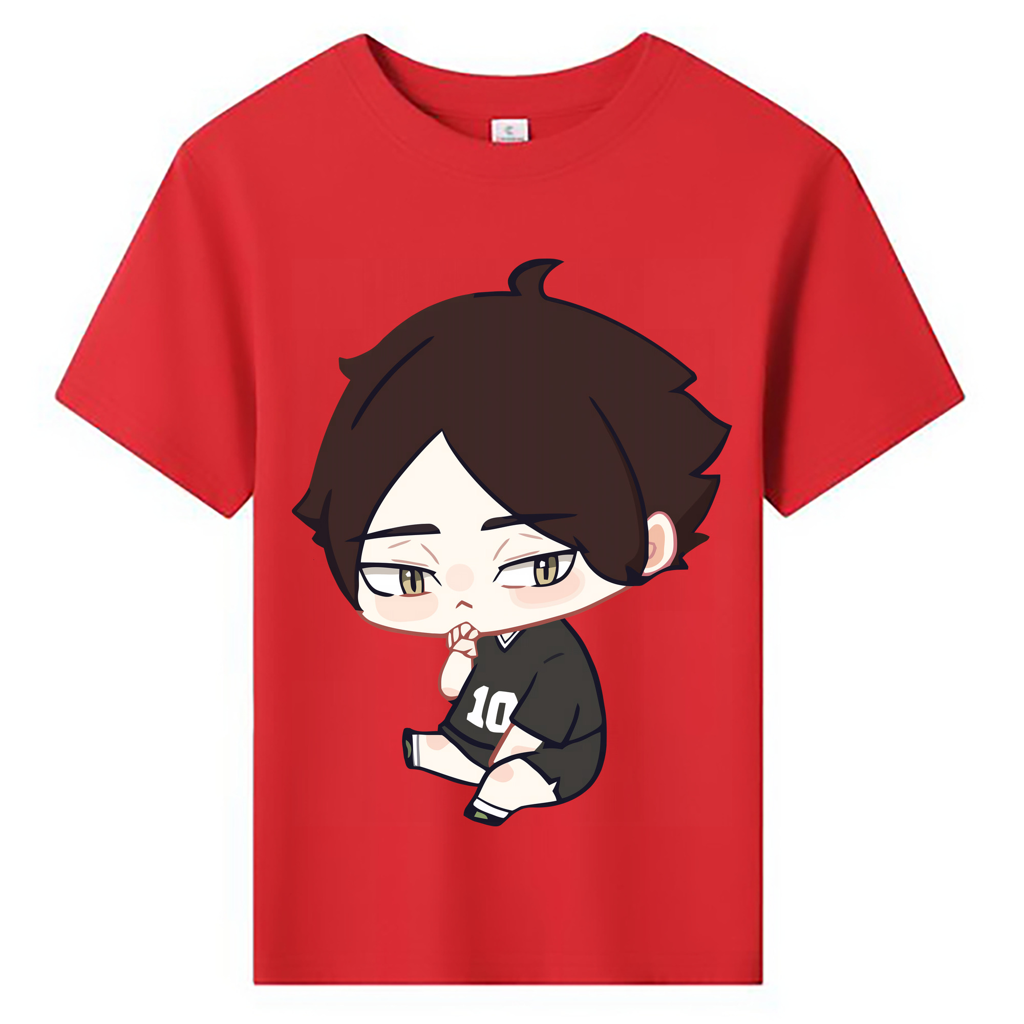 （画像用） ハイキュー!! Haikyu!! 綿100％キッズTシャツ（フロントプリント）