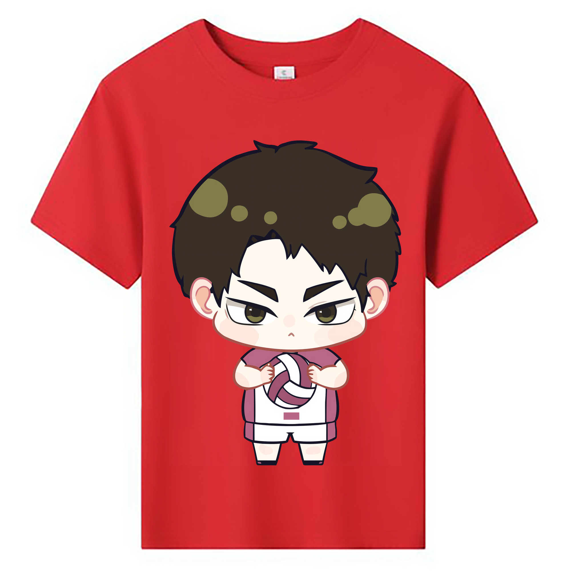 （画像用） ハイキュー!! Haikyu!! 綿100％キッズTシャツ（フロントプリント）