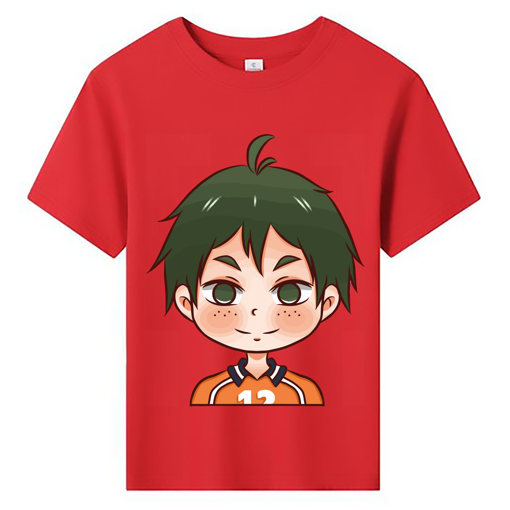 （画像用） ハイキュー!! Haikyu!! 綿100％キッズTシャツ（フロントプリント）