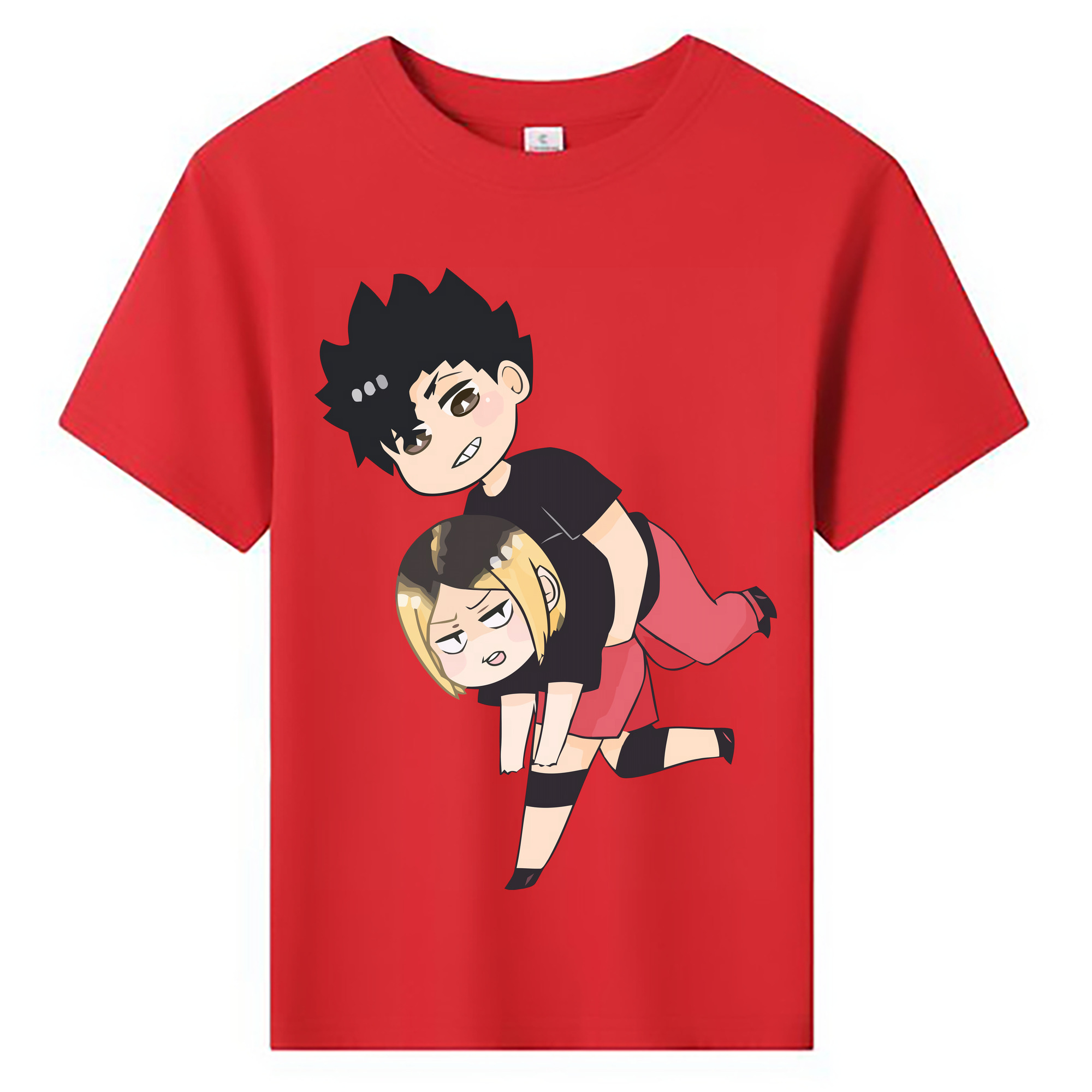 （画像用） ハイキュー!! Haikyu!! 綿100％キッズTシャツ（フロントプリント）