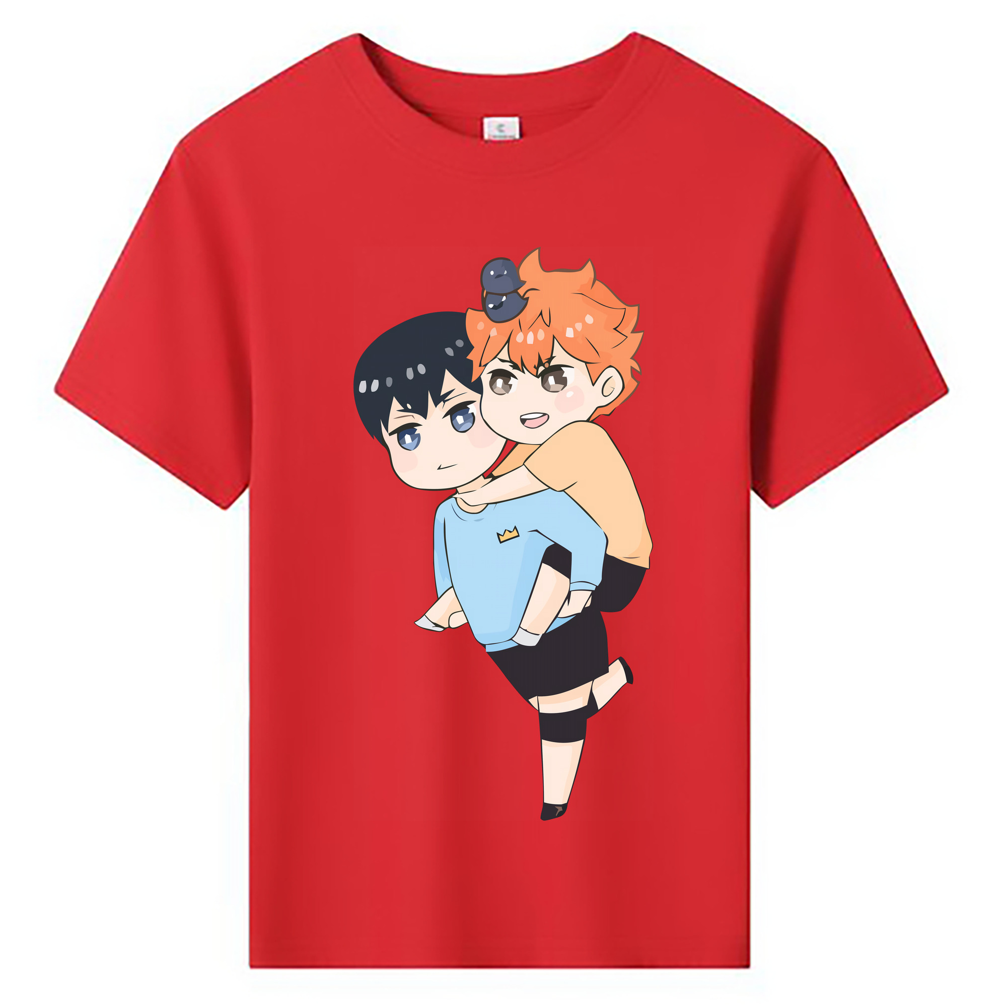 （画像用） ハイキュー!! Haikyu!! 綿100％キッズTシャツ（フロントプリント）