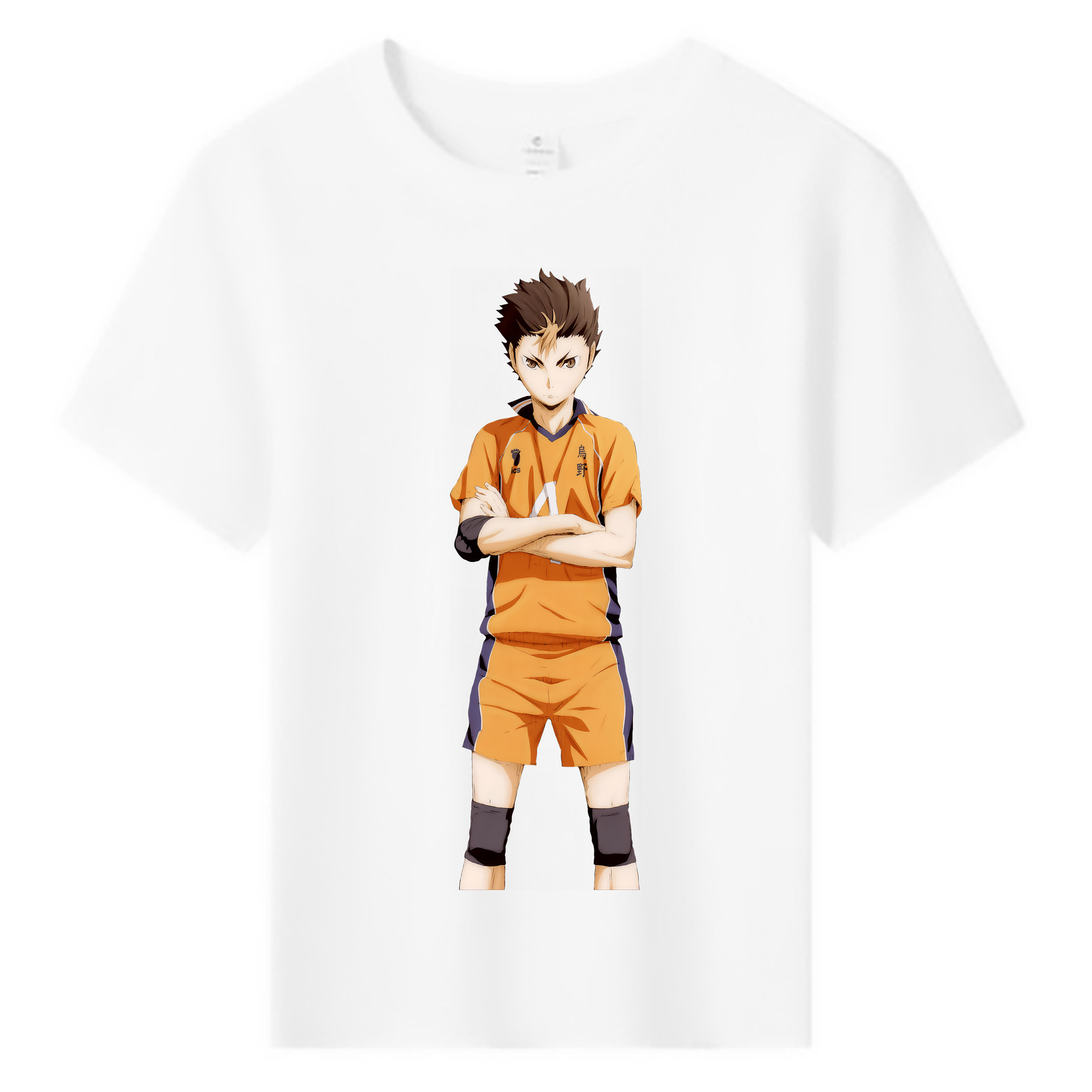（画像用） ハイキュー!! Haikyu!! 綿100％キッズTシャツ（フロントプリント）