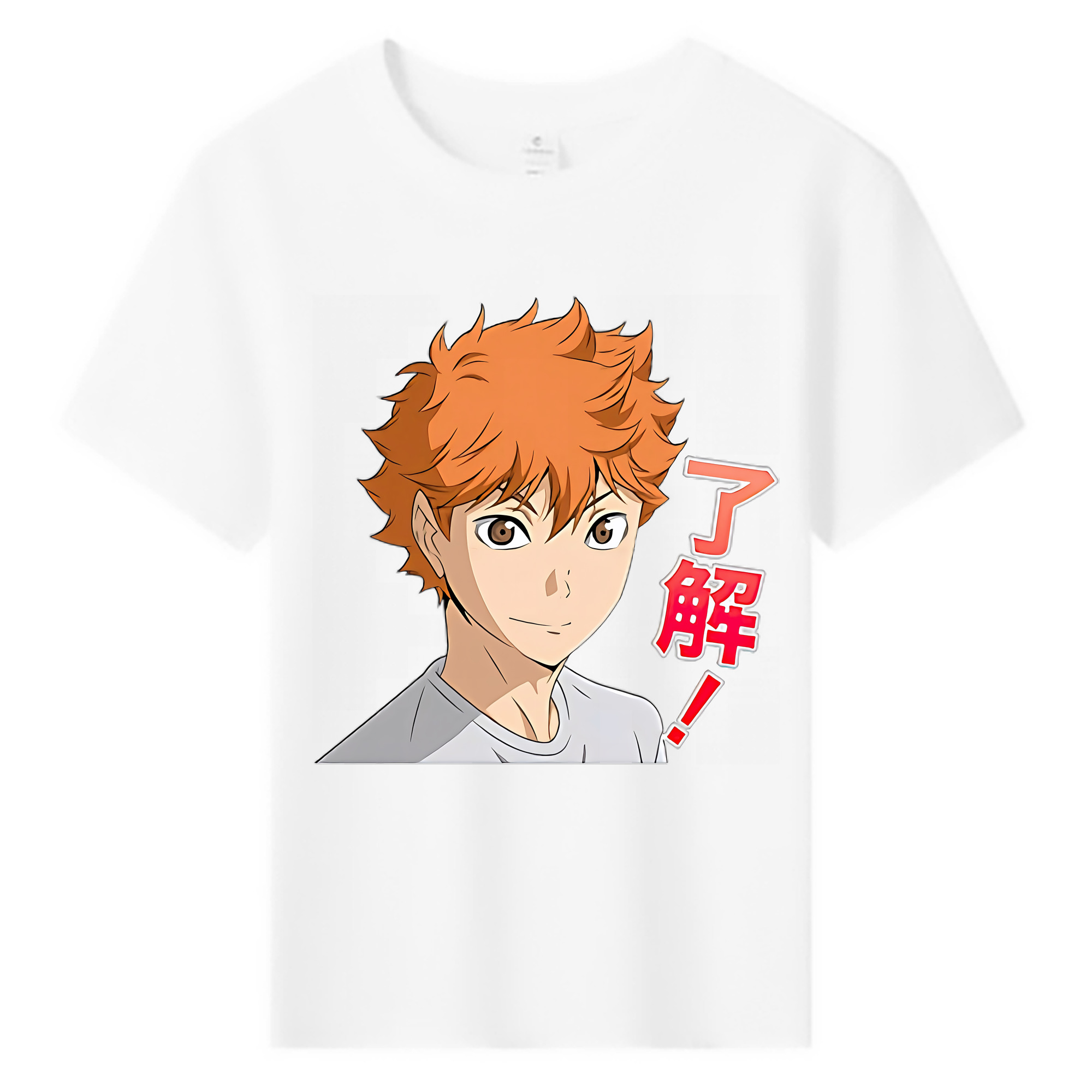 （画像用） ハイキュー!! Haikyu!! 綿100％キッズTシャツ（フロントプリント）