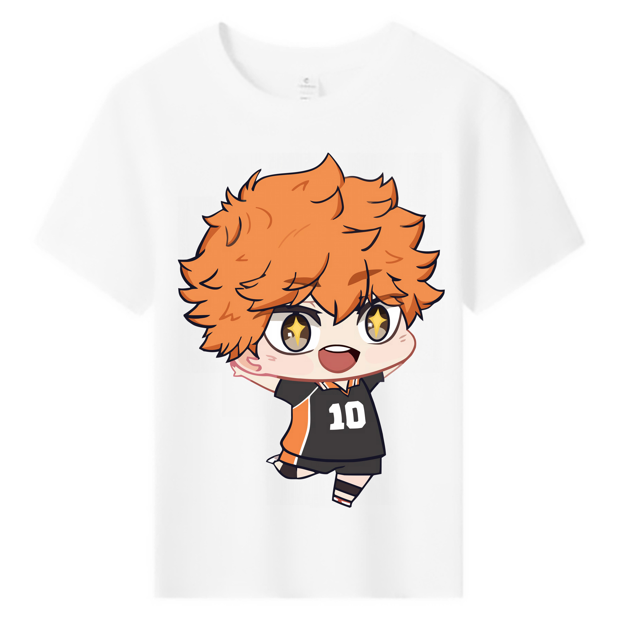 （画像用） ハイキュー!! Haikyu!! 綿100％キッズTシャツ（フロントプリント）