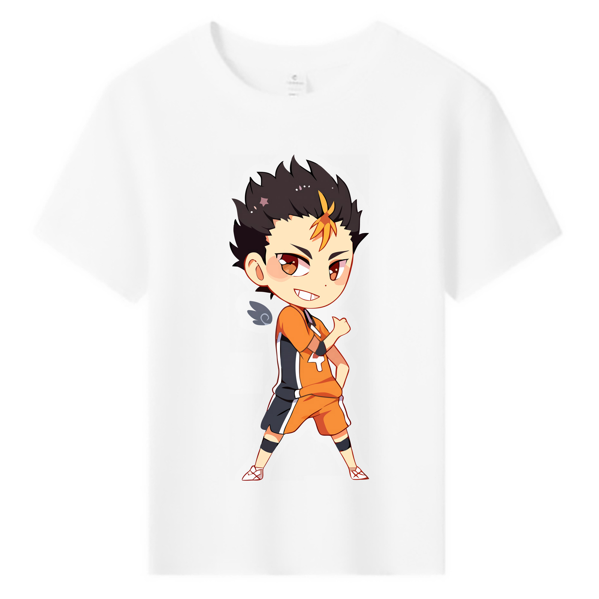 （画像用） ハイキュー!! Haikyu!! 綿100％キッズTシャツ（フロントプリント）